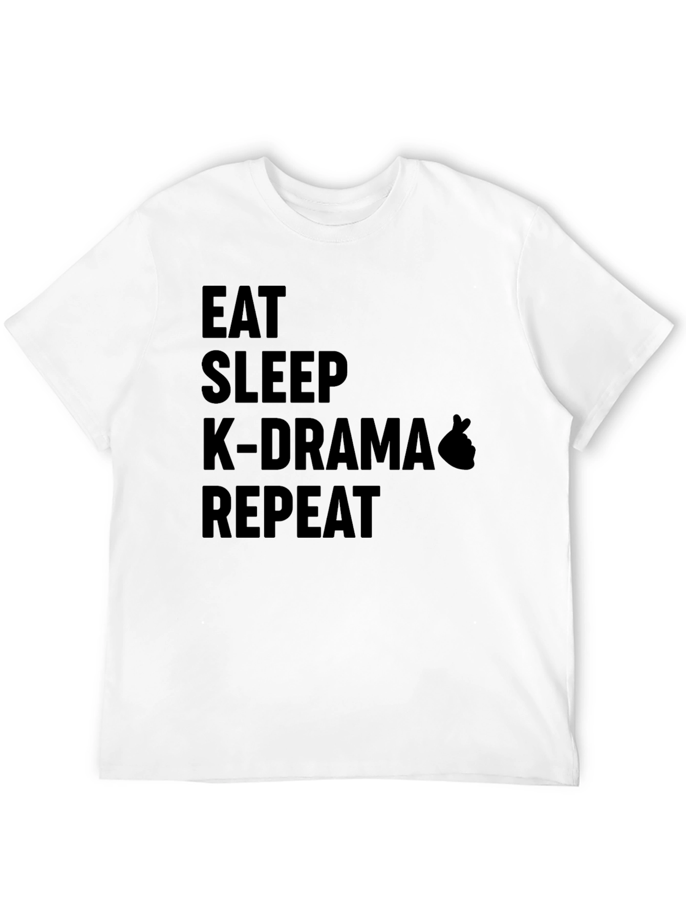 Eat Sleep K-Drama Repeat T-Shirt