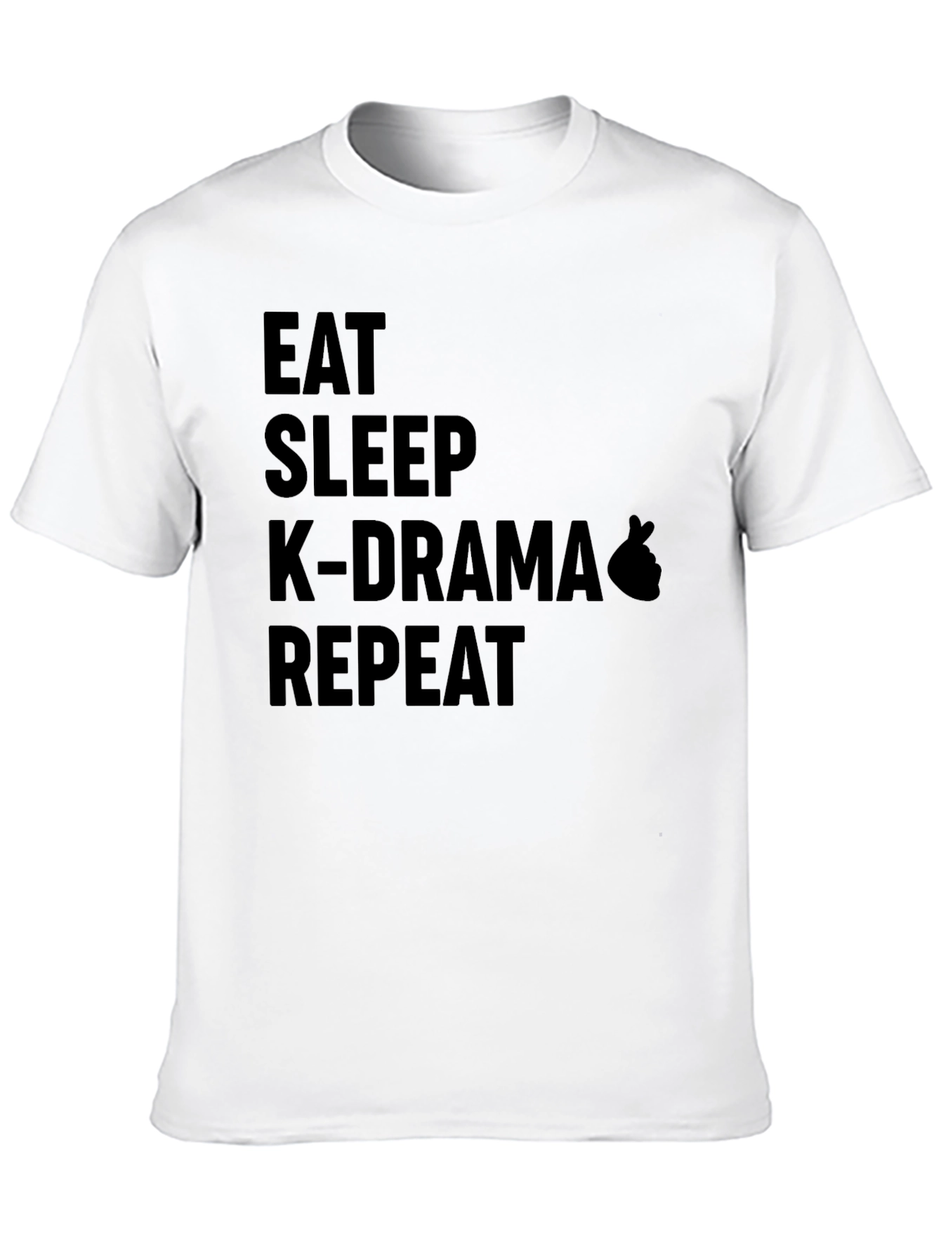 Eat Sleep K-Drama Repeat T-Shirt