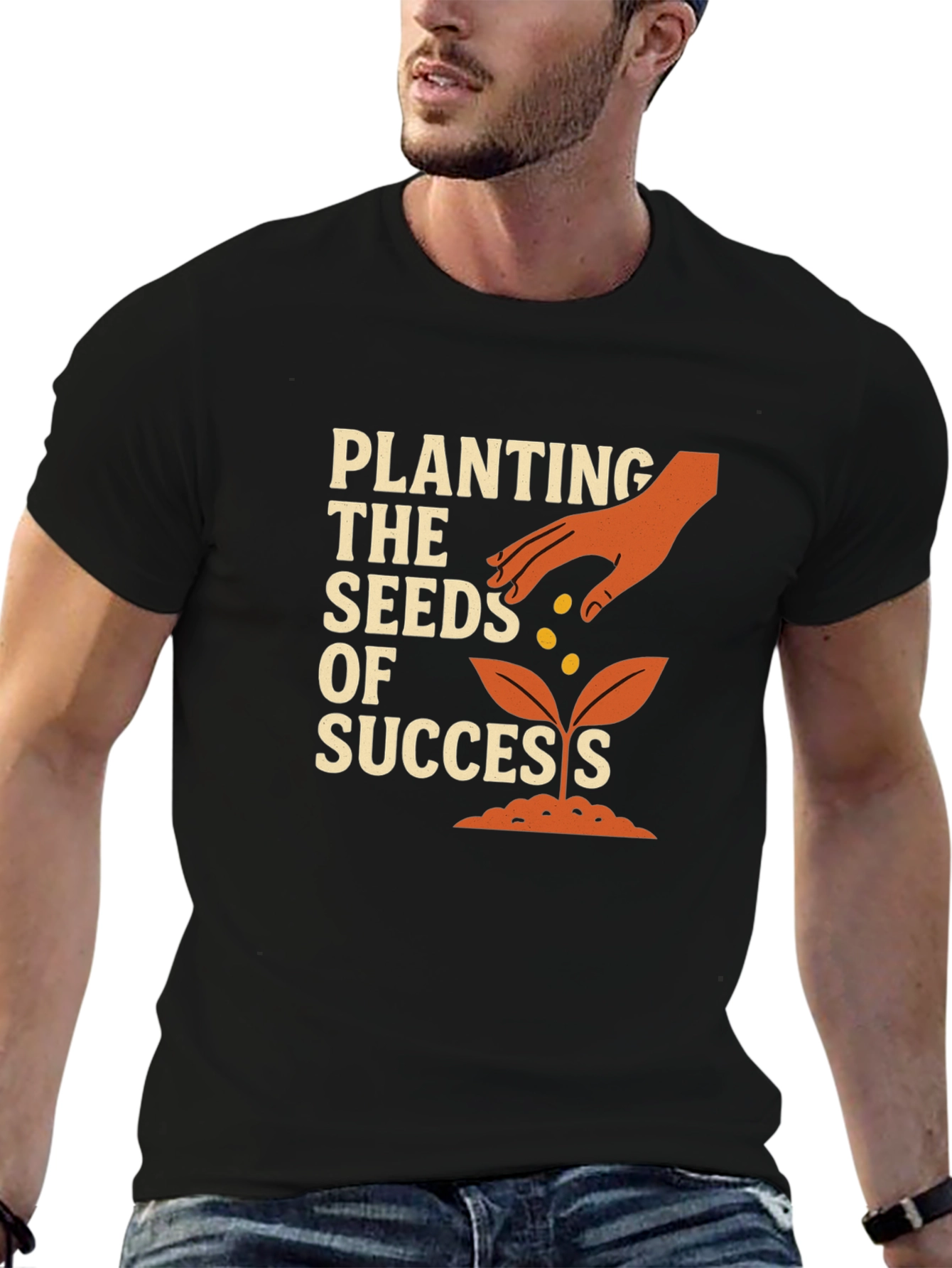 Planting Seeds of Success Graphic T-Shirt