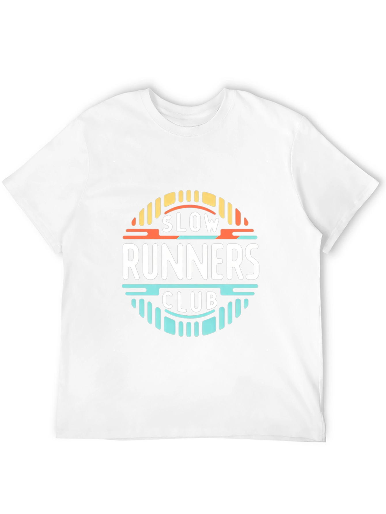 Slow Runners Club T-Shirt - Black Cotton Tee