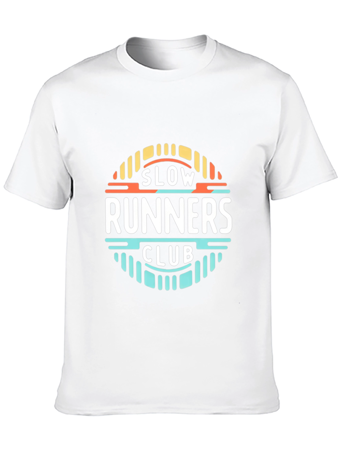 Slow Runners Club T-Shirt - Black Cotton Tee