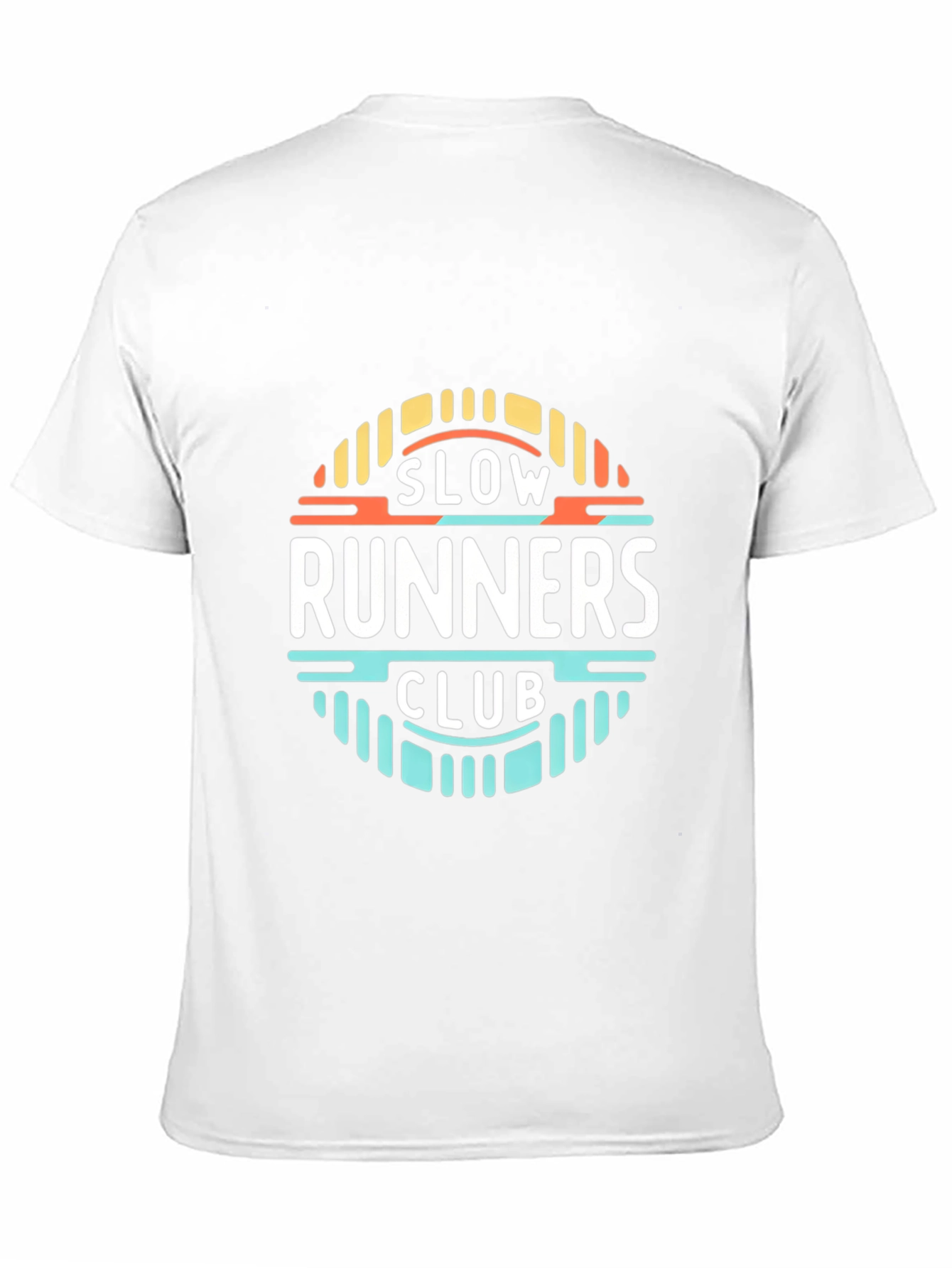 Slow Runners Club T-Shirt - Black Cotton Tee
