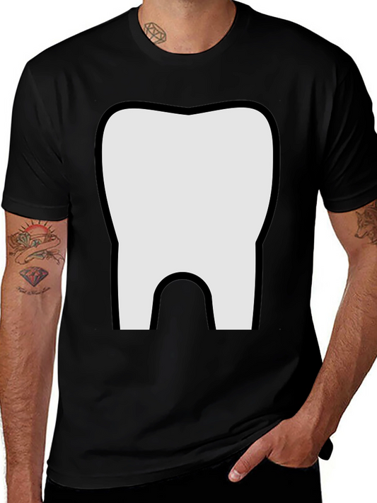 Tooth Graphic T-Shirt - Novelty Dental Tee