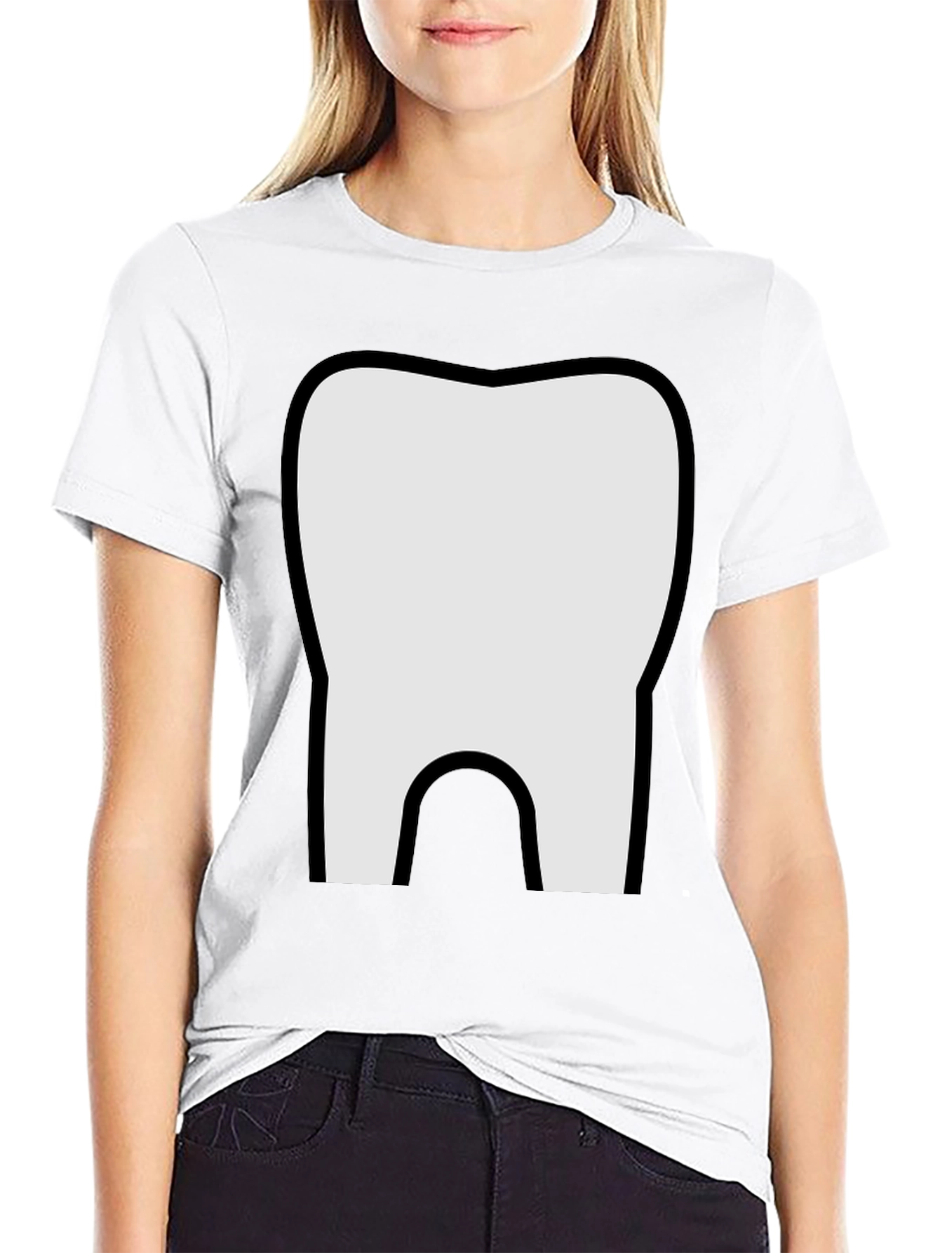 Tooth Graphic T-Shirt - Novelty Dental Tee