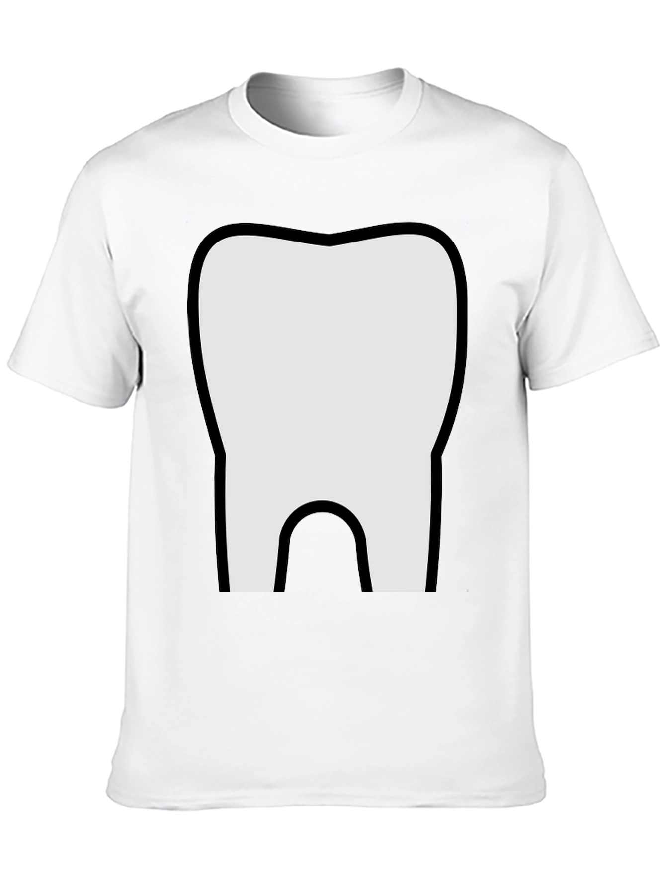 Tooth Graphic T-Shirt - Novelty Dental Tee