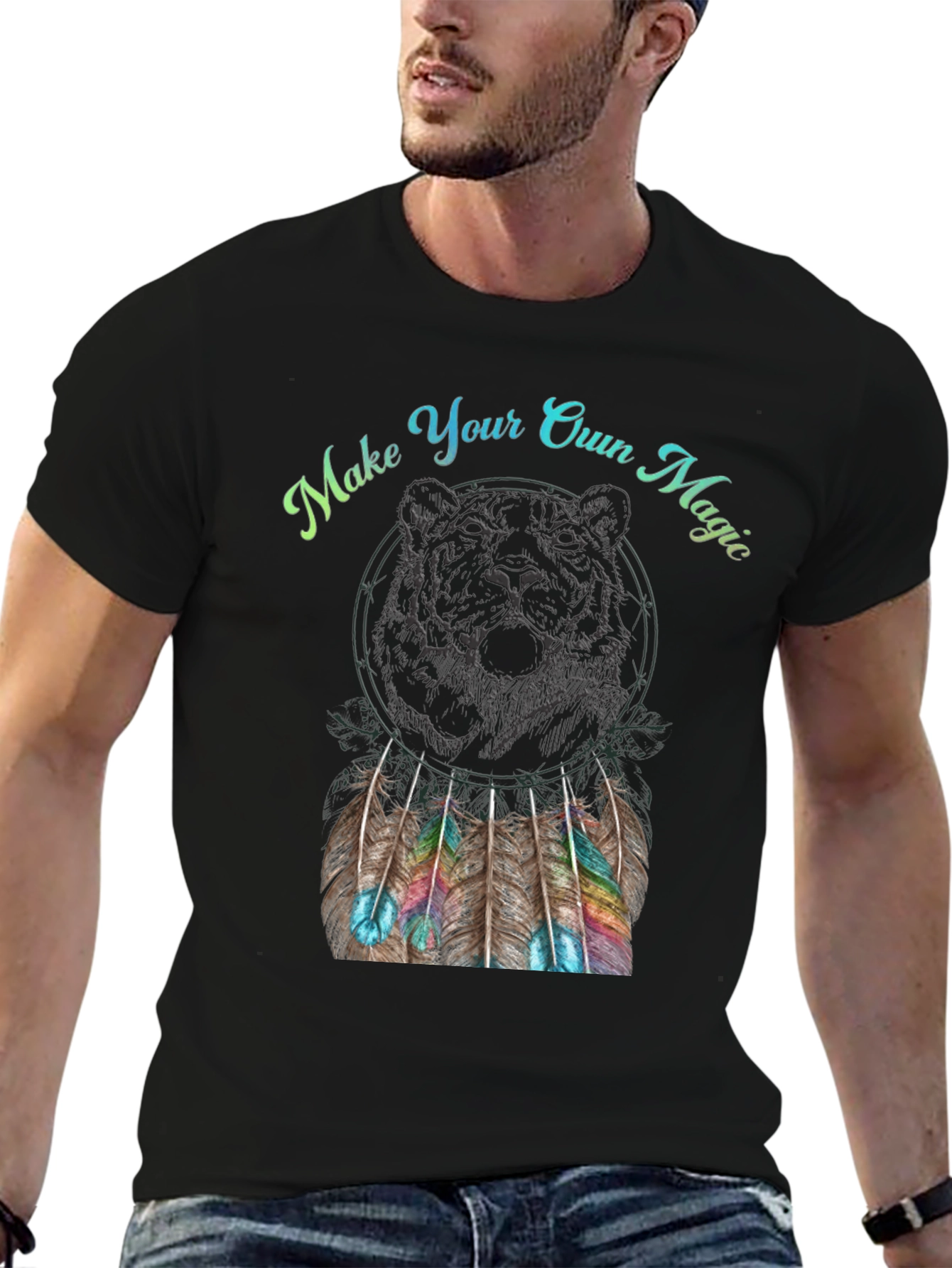 Dreamcatcher Bear Graphic Tee