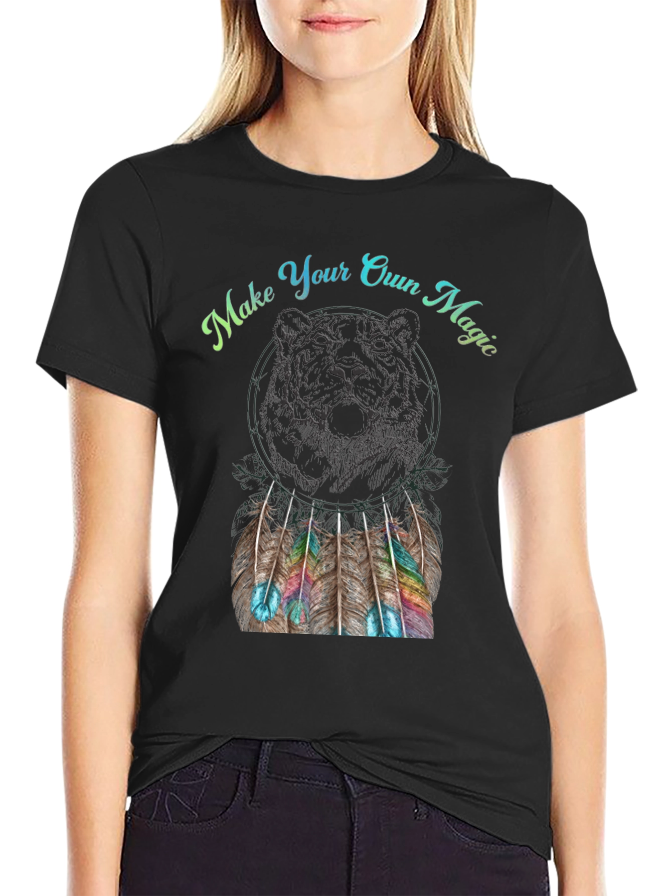 Dreamcatcher Bear Graphic Tee