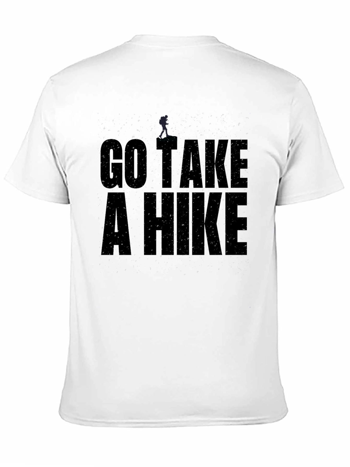 Go Take a Hike Black Graphic Tee
