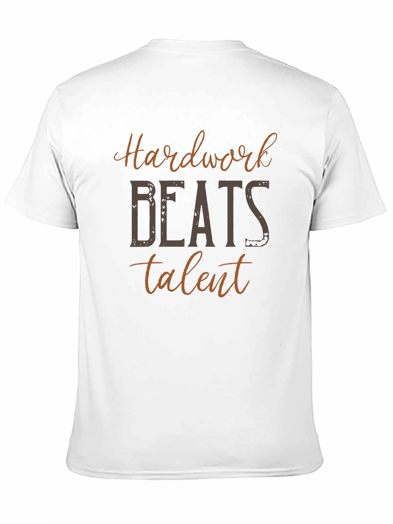 Hardwork Beats Talent Graphic T-Shirt