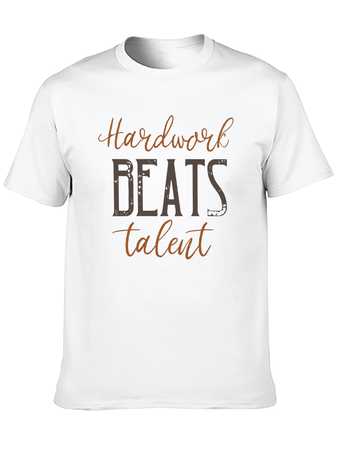 Hardwork Beats Talent Graphic T-Shirt