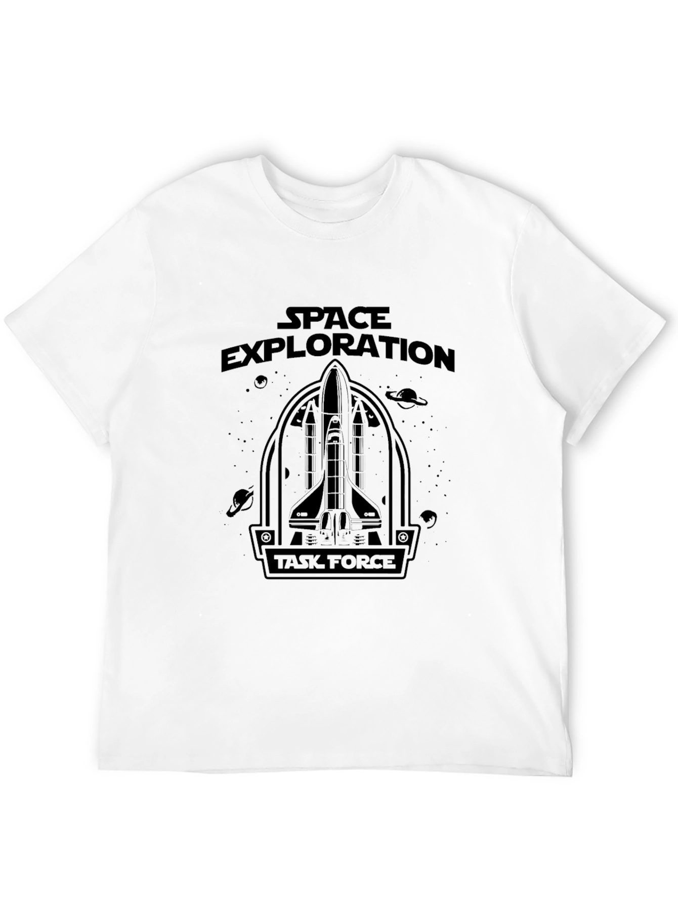 Space Exploration Task Force Graphic T-Shirt