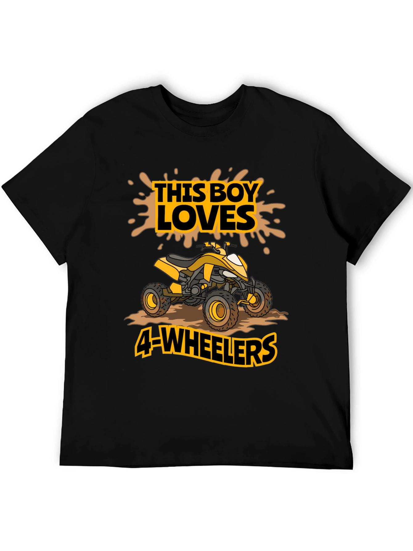 Boys 4-Wheeler ATV T-Shirt - Loves Four Wheelers!