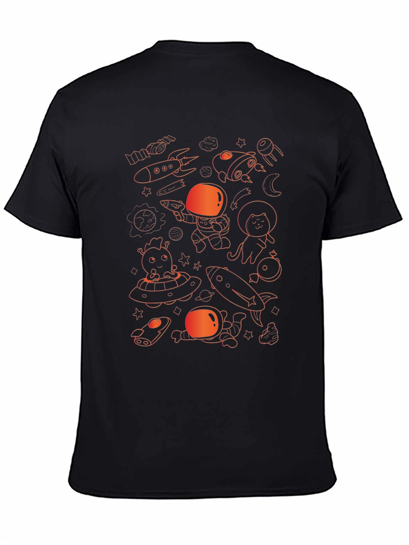 Cosmic Cartoon Graphic Tee