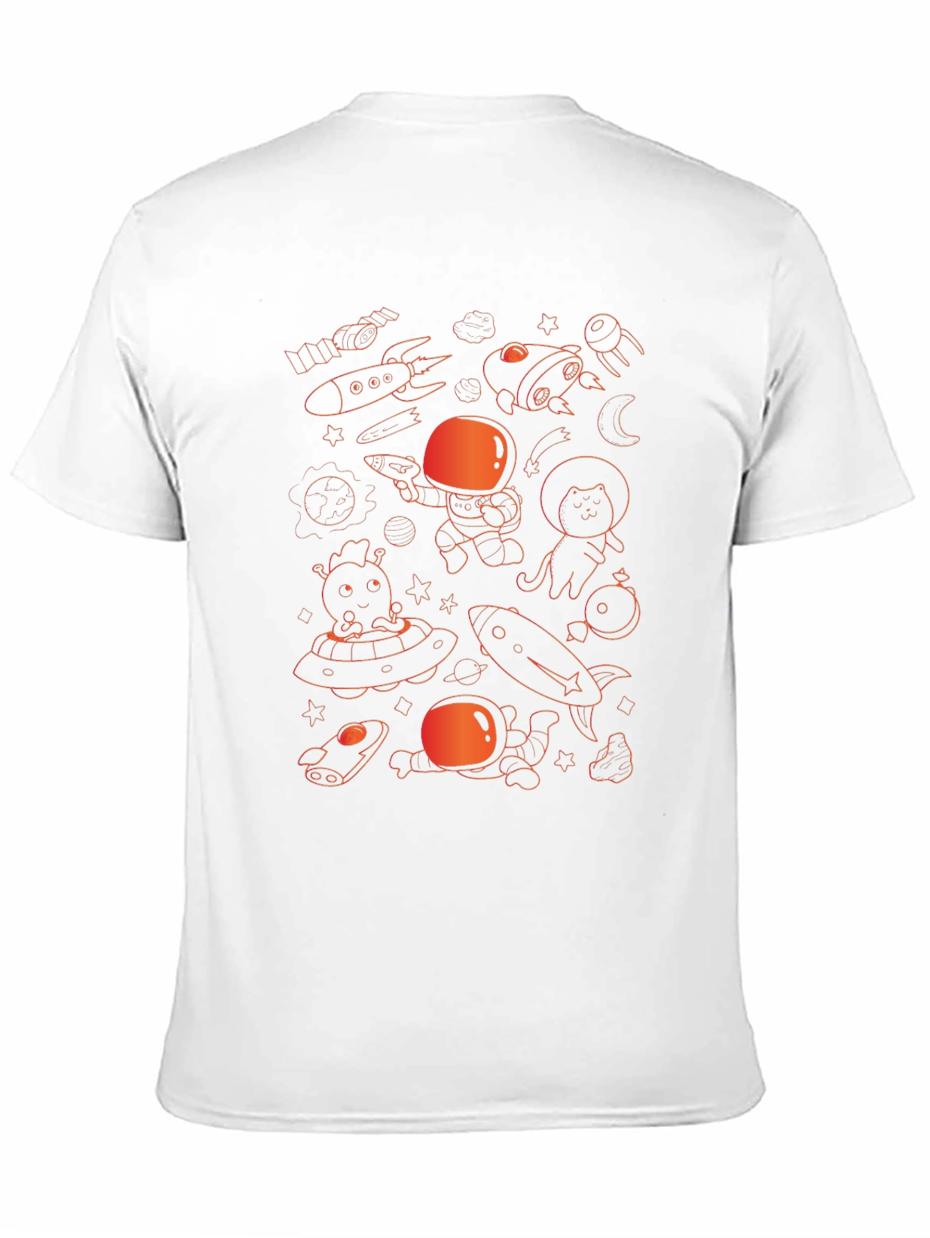 Cosmic Cartoon Graphic Tee