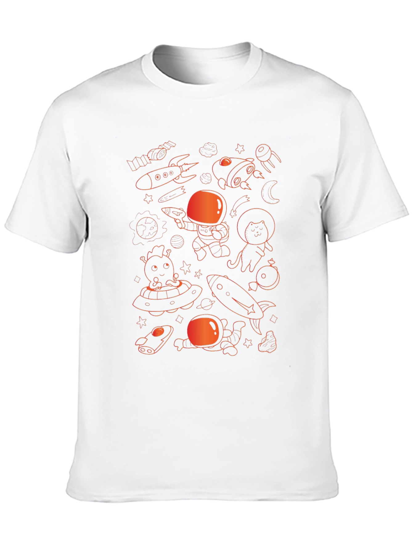 Cosmic Cartoon Graphic Tee