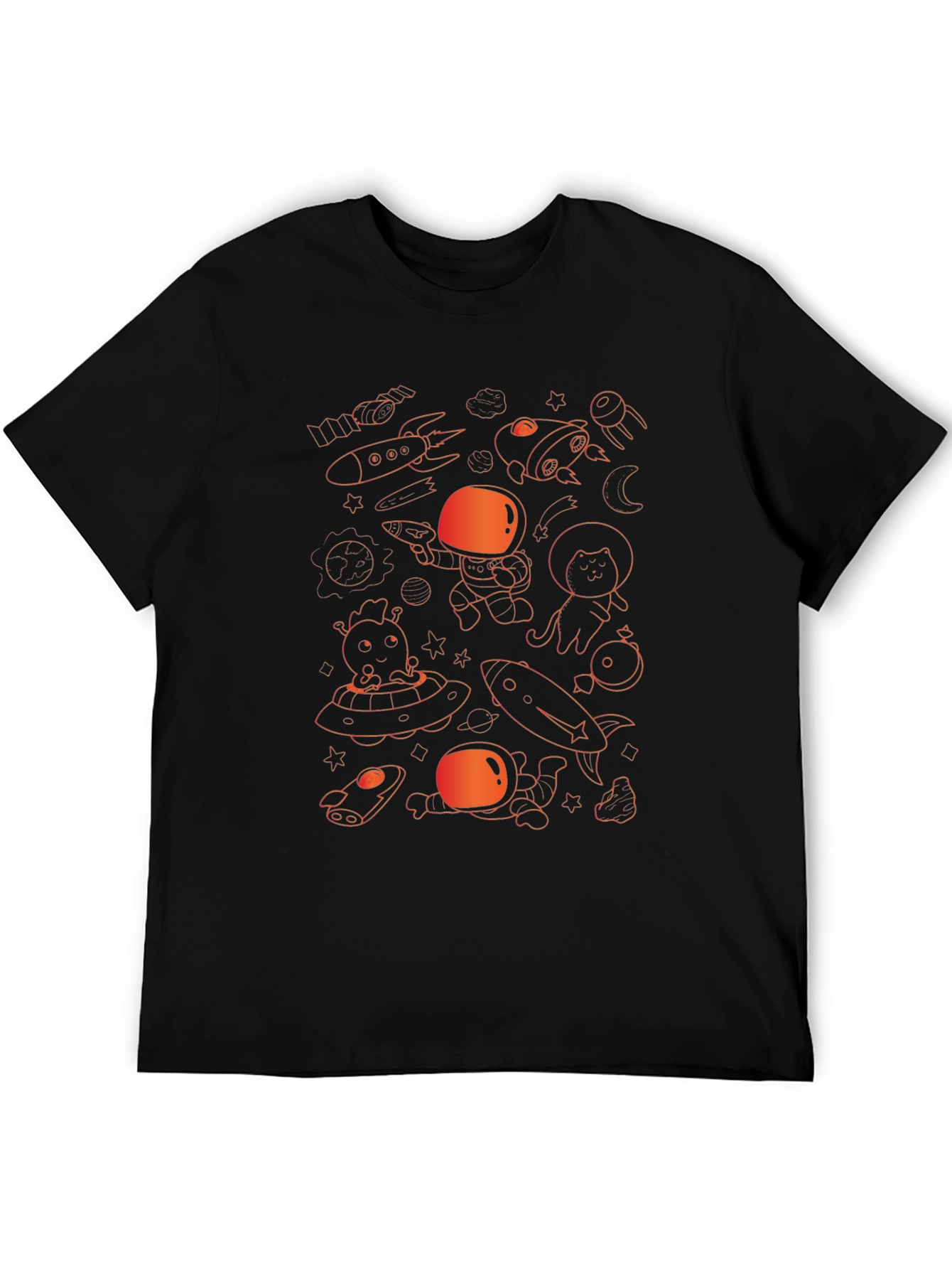 Cosmic Cartoon Graphic Tee