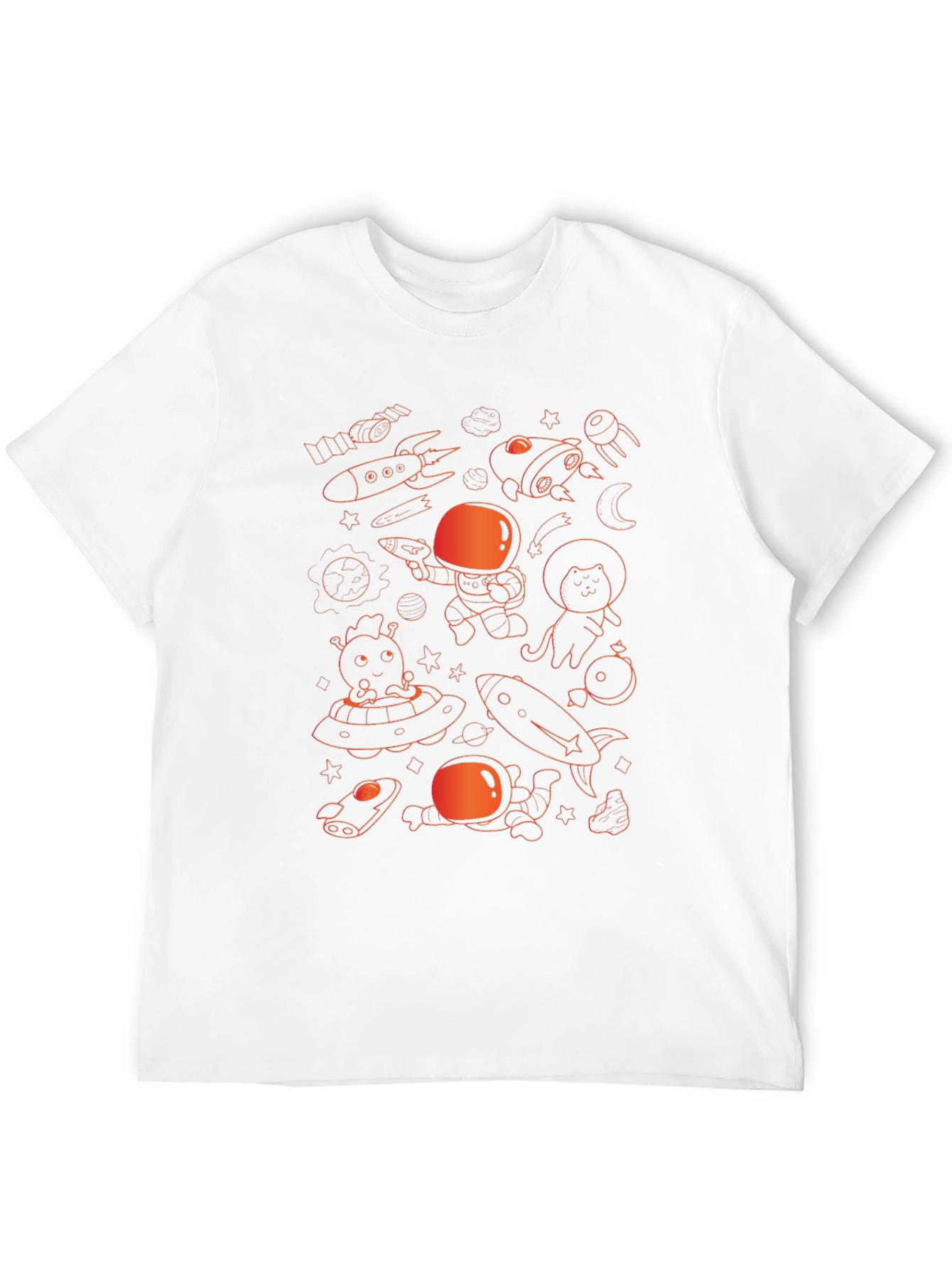Cosmic Cartoon Graphic Tee