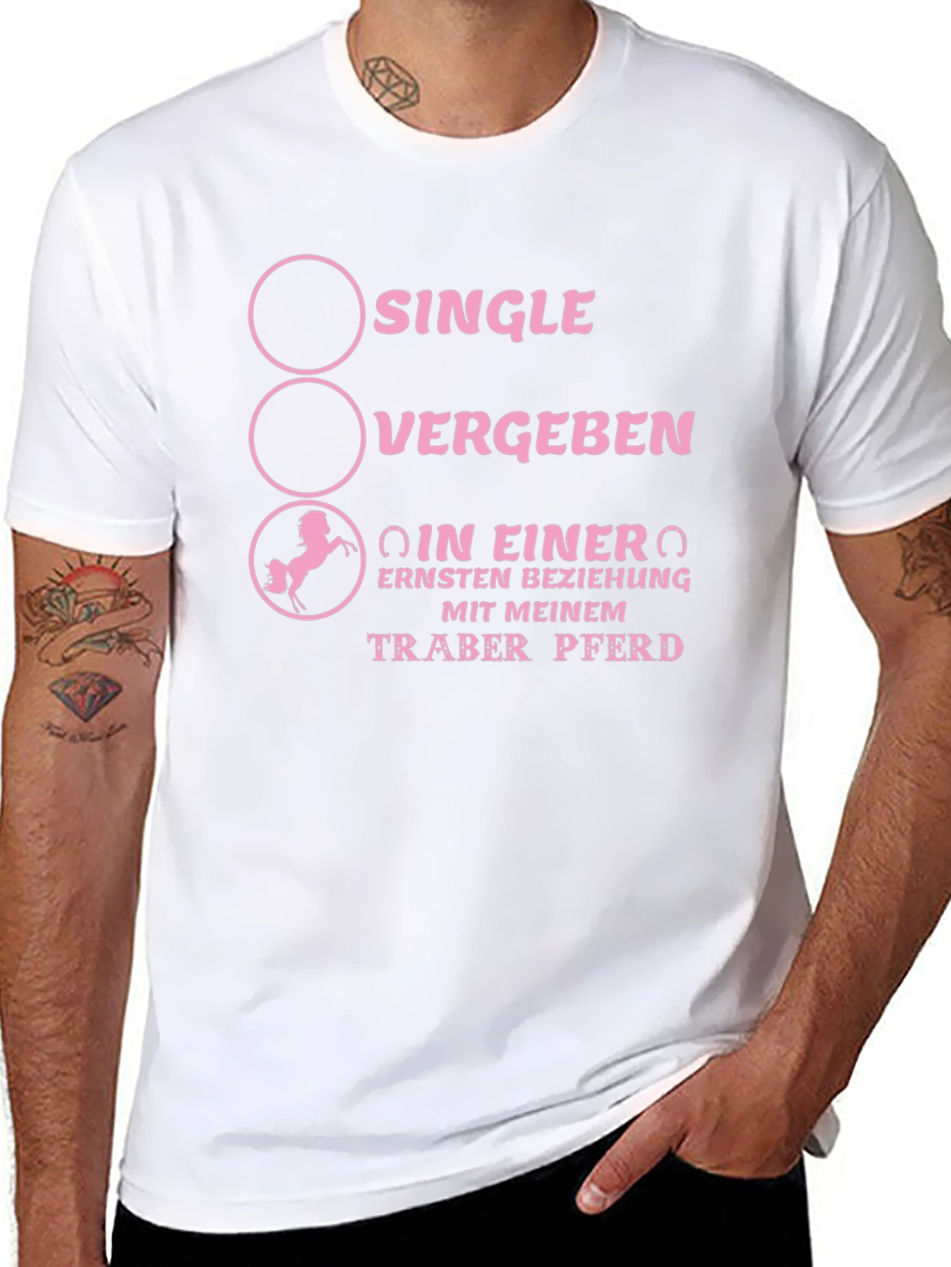 Single/Vergeben Horse Lover T-Shirt