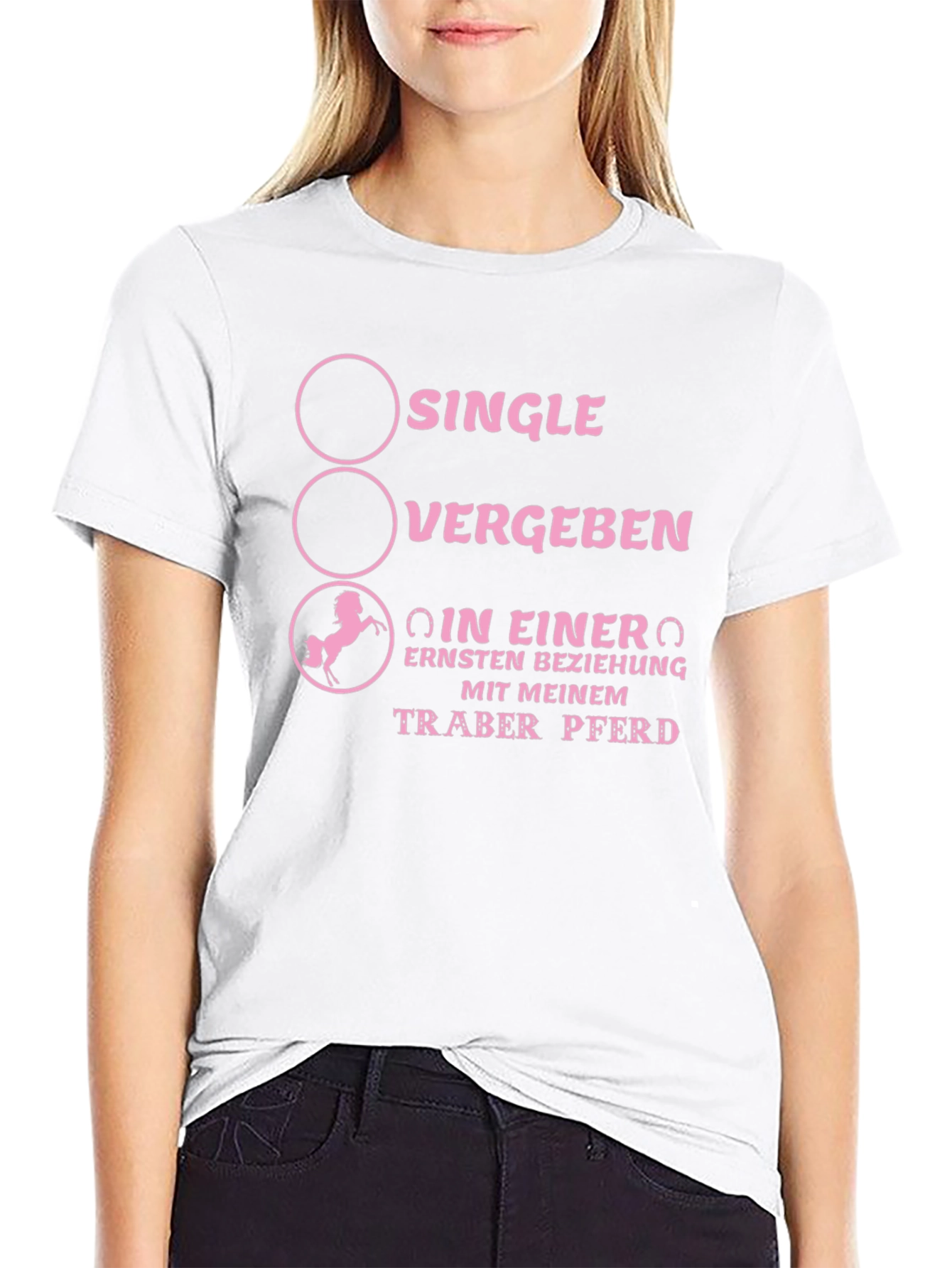 Single/Vergeben Horse Lover T-Shirt
