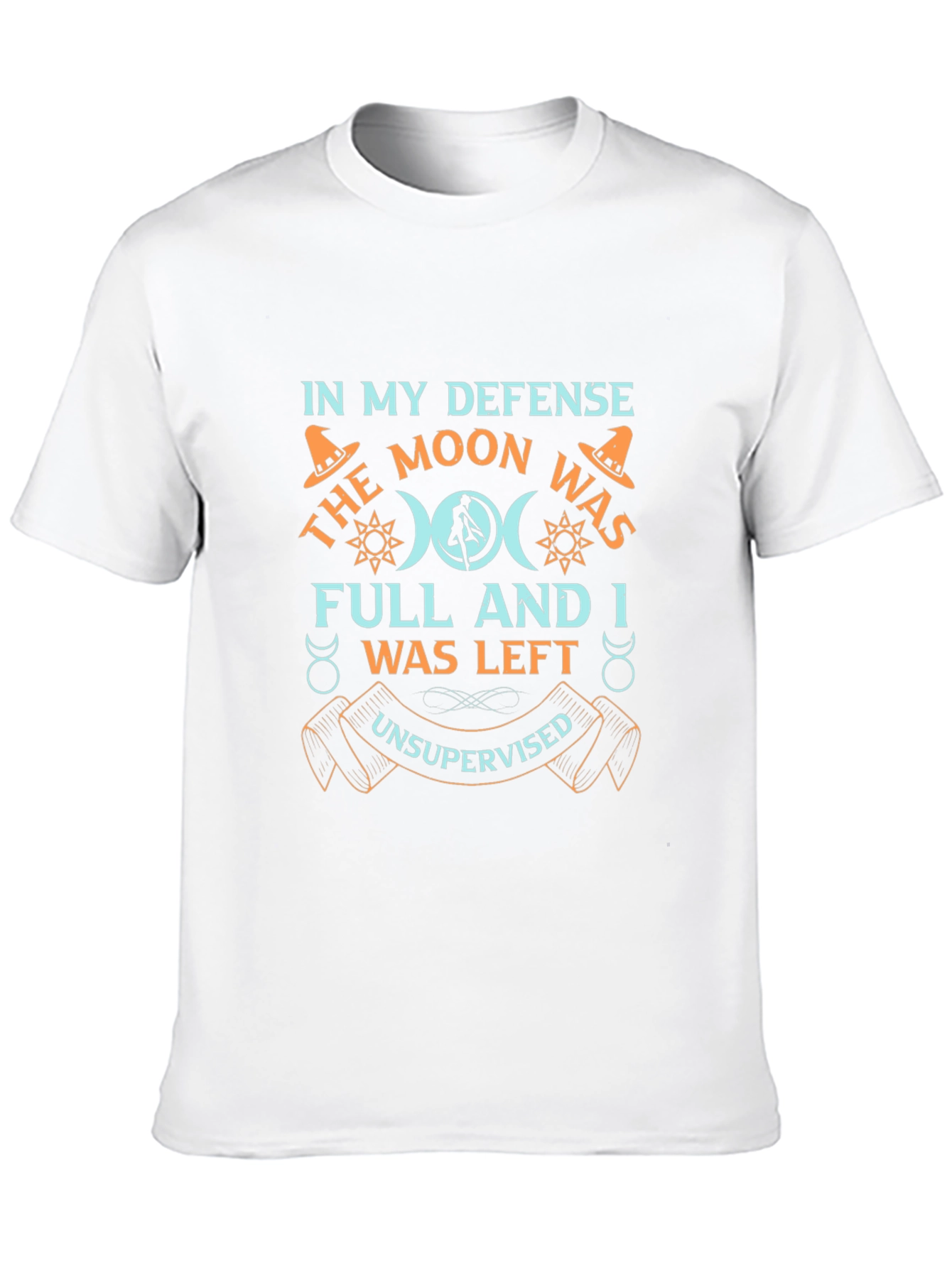 Moon Was Full Graphic T-Shirt - Unisex