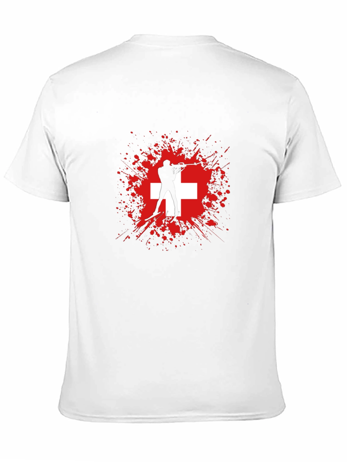 Swiss Biathlon T-Shirt - Black