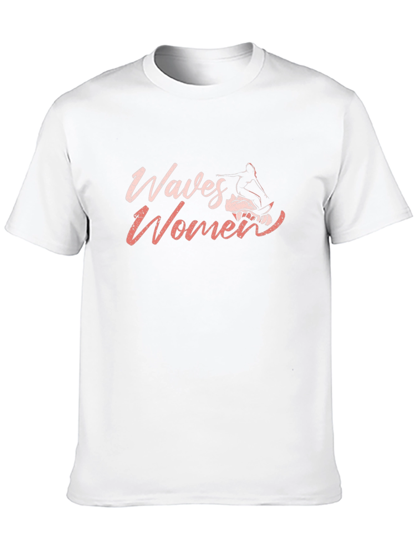 Waves Womens Graphic Tee - Black
