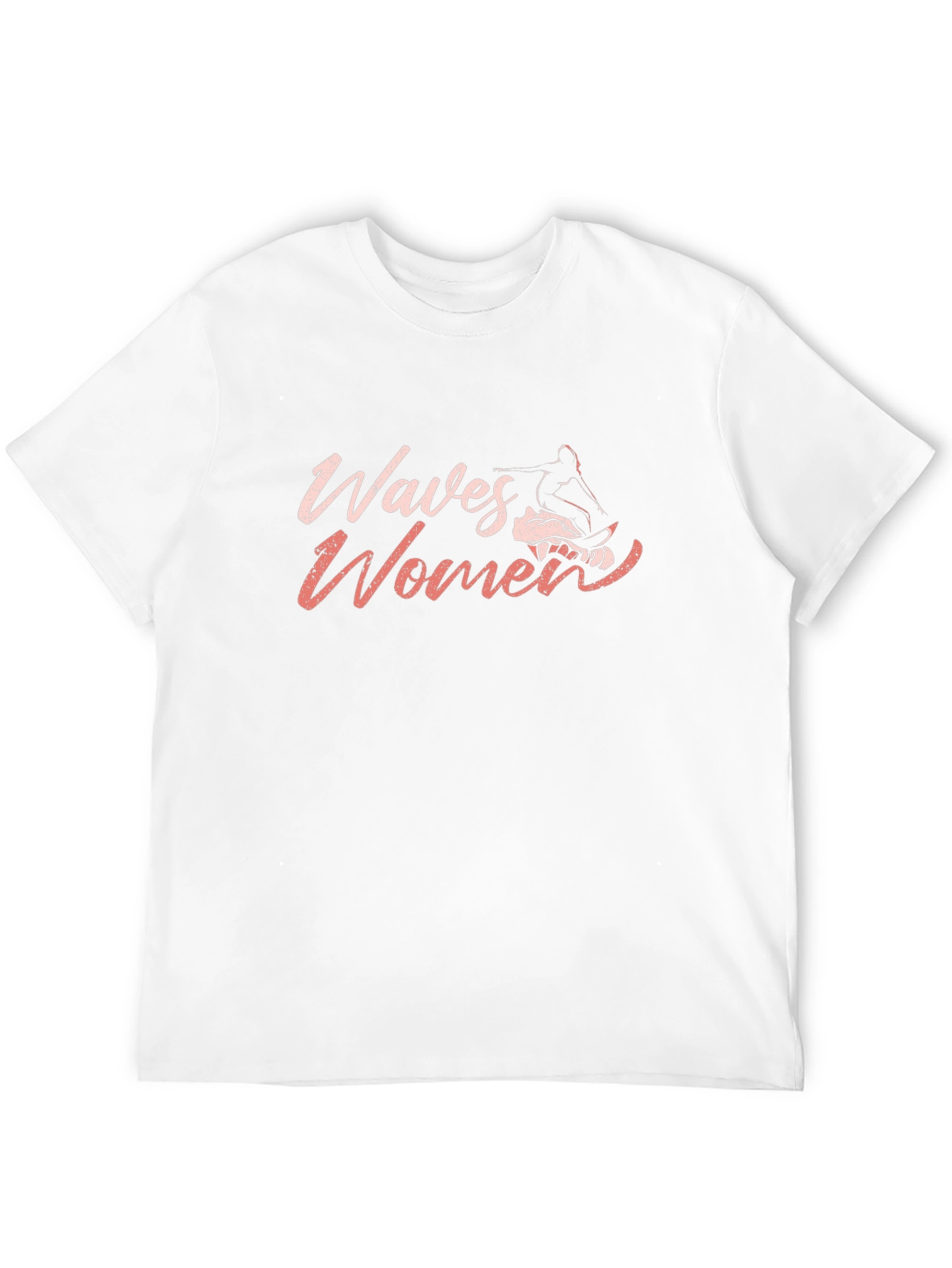 Waves Womens Graphic Tee - Black
