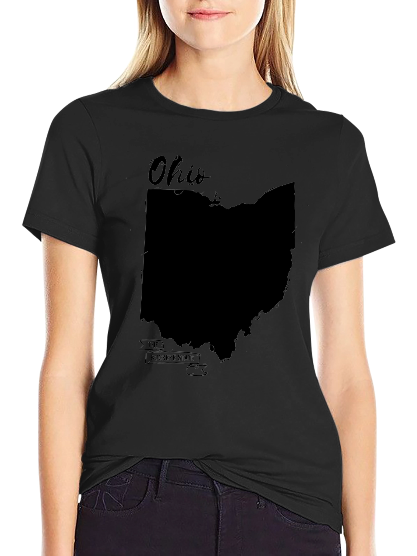 Ohio State Buckeye T-Shirt - Black
