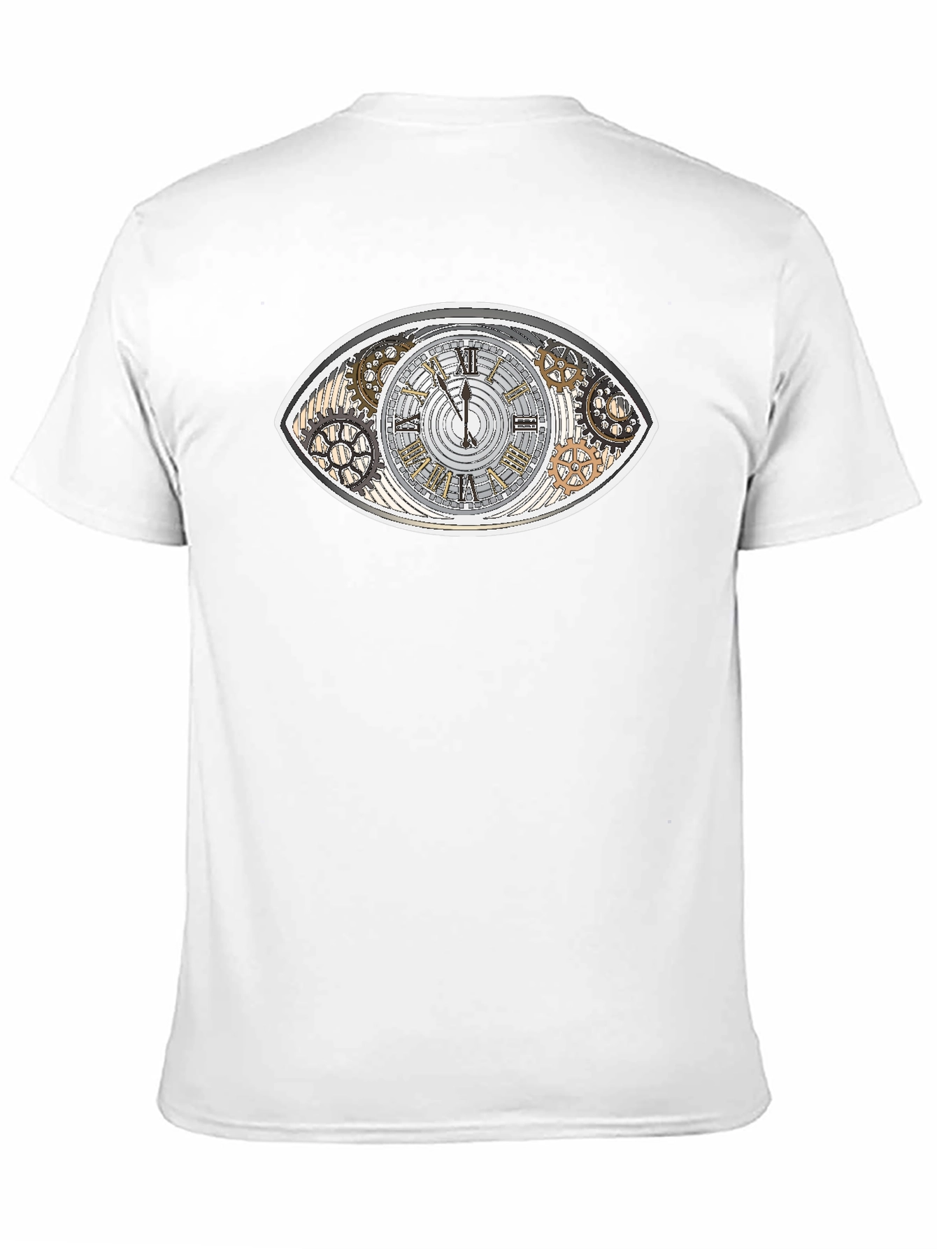 Steampunk Eye Clockwork Graphic T-Shirt