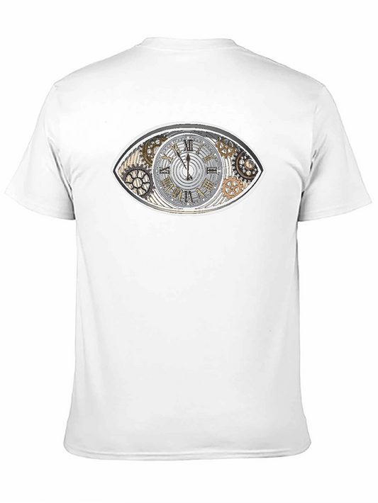 Steampunk Eye Clockwork Graphic T-Shirt