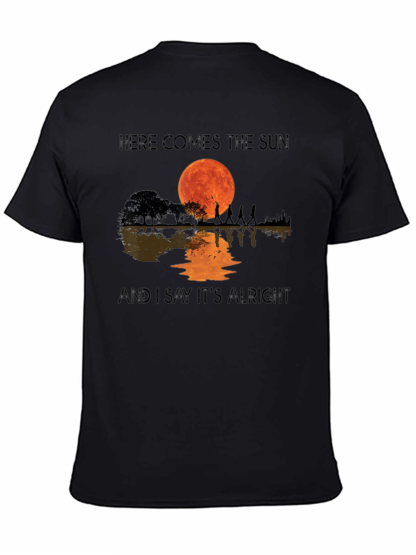 Here Comes The Sun Guitar T-Shirt