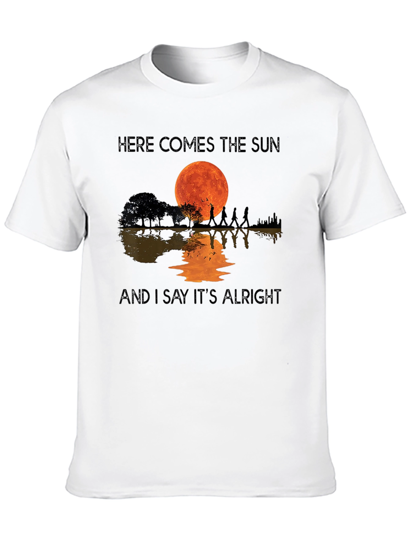 Here Comes The Sun Guitar T-Shirt