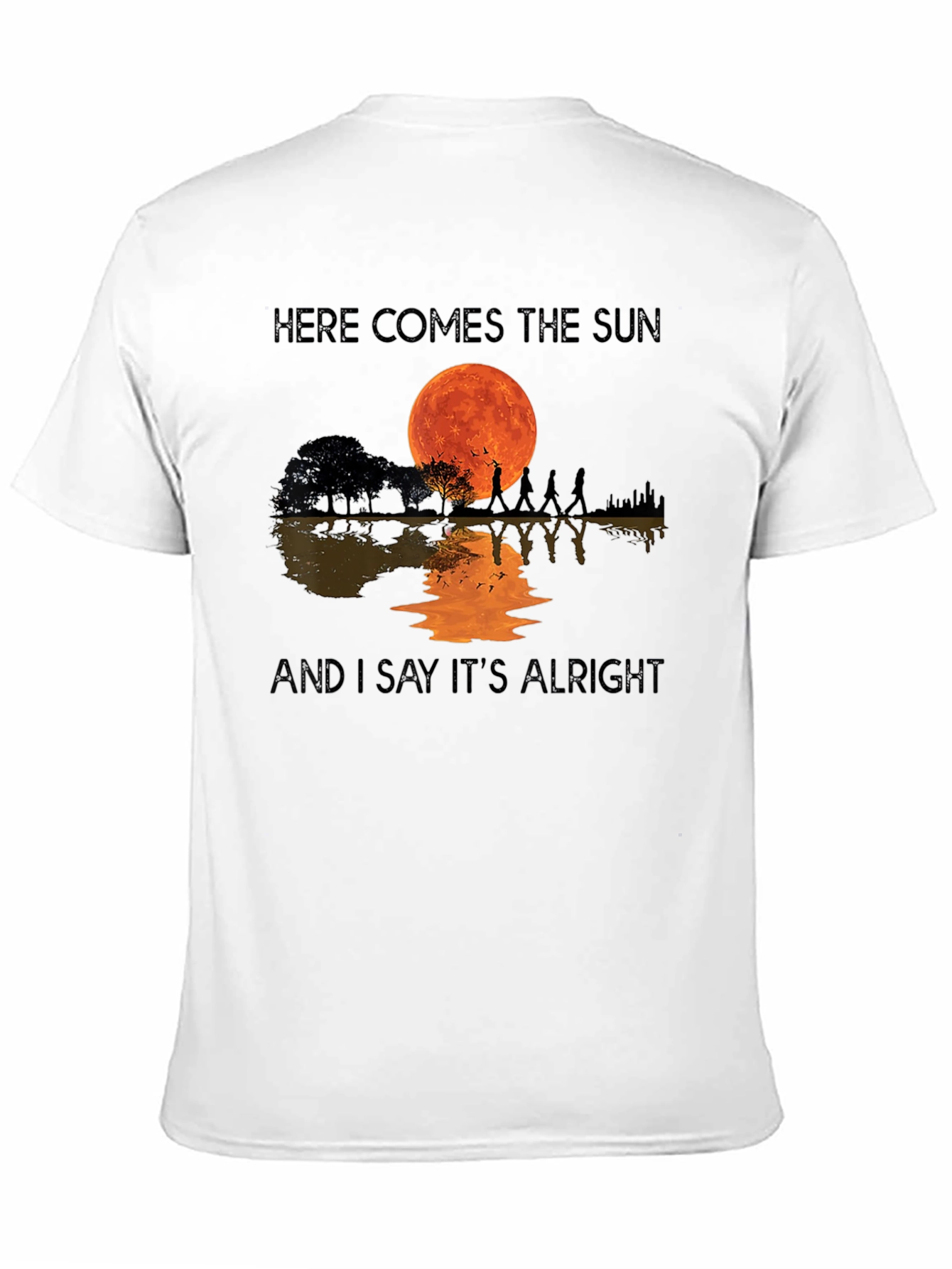 Here Comes The Sun Guitar T-Shirt