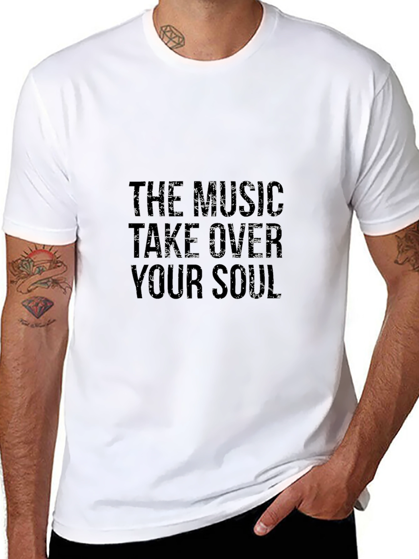 Music Soul Takeover Black T-Shirt