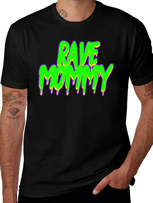 Rave Mommy Graphic Tee - Party Vibes!