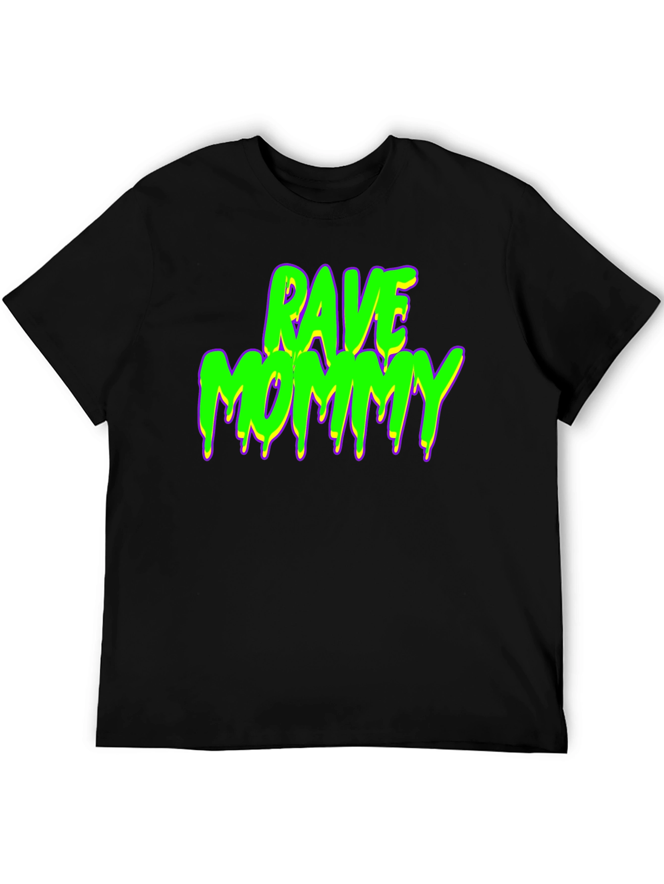 Rave Mommy Graphic Tee - Party Vibes!