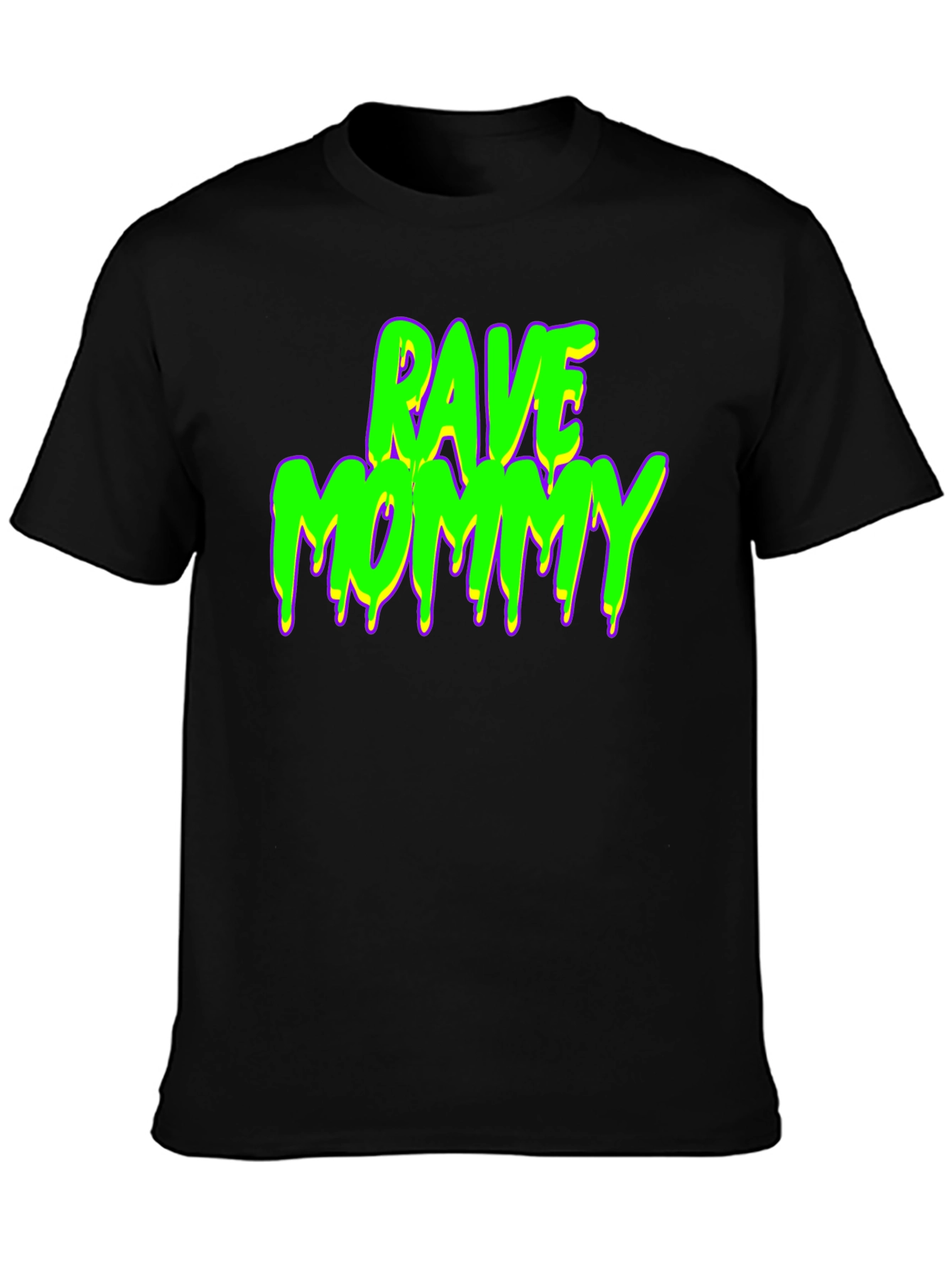Rave Mommy Graphic Tee - Party Vibes!
