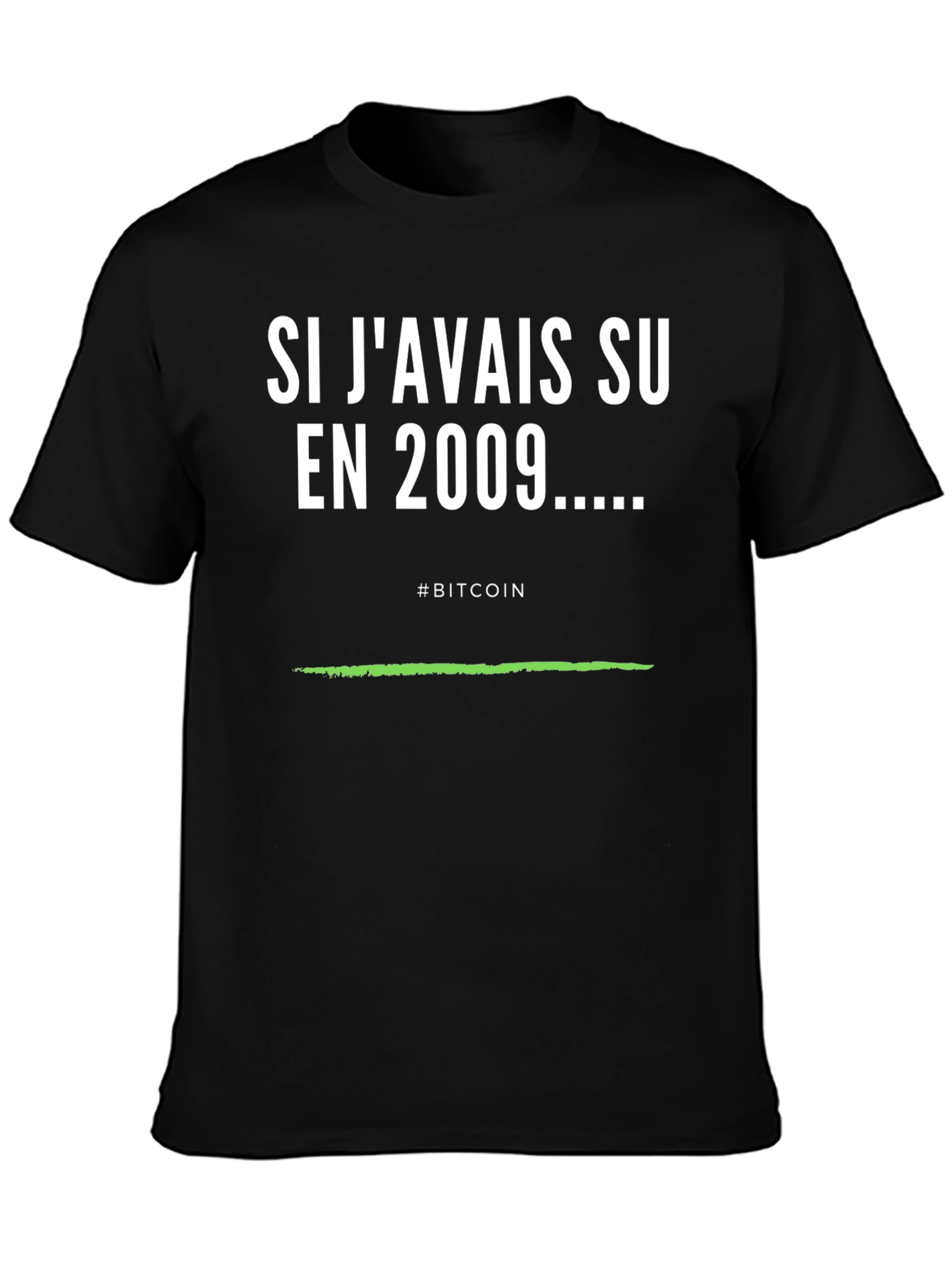 Bitcoin T-Shirt - If I Had Known in 2009