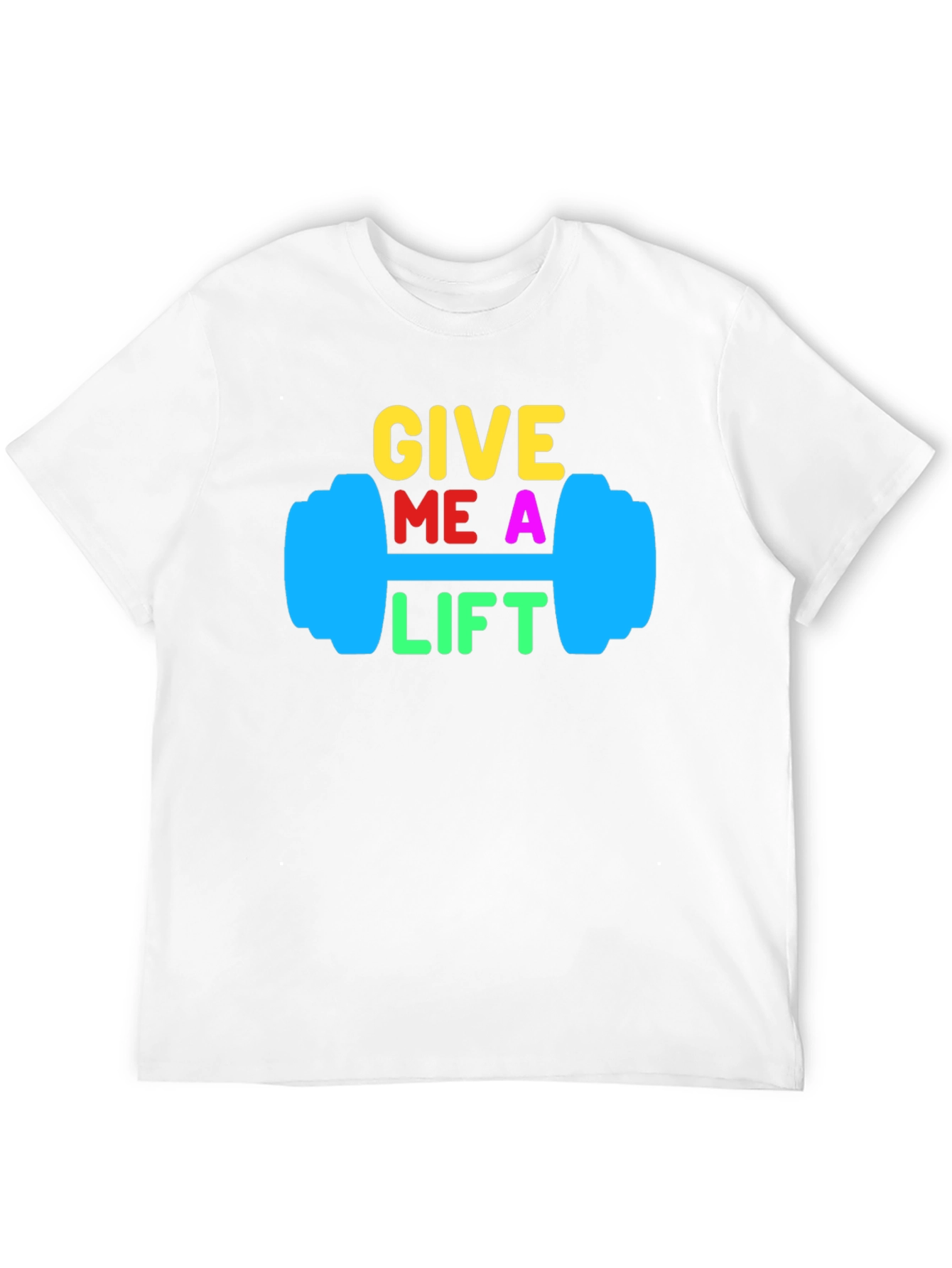 Give Me a Lift Black Graphic Tee