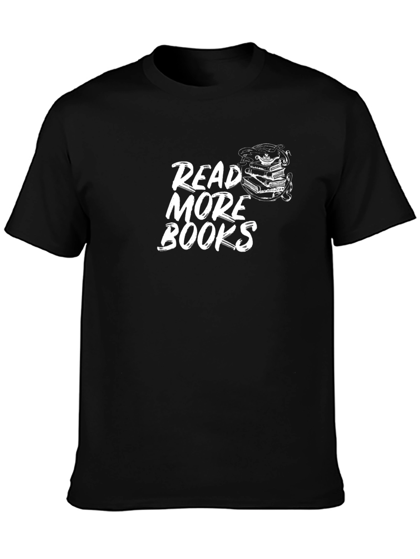 Read More Books Graphic Black T-Shirt