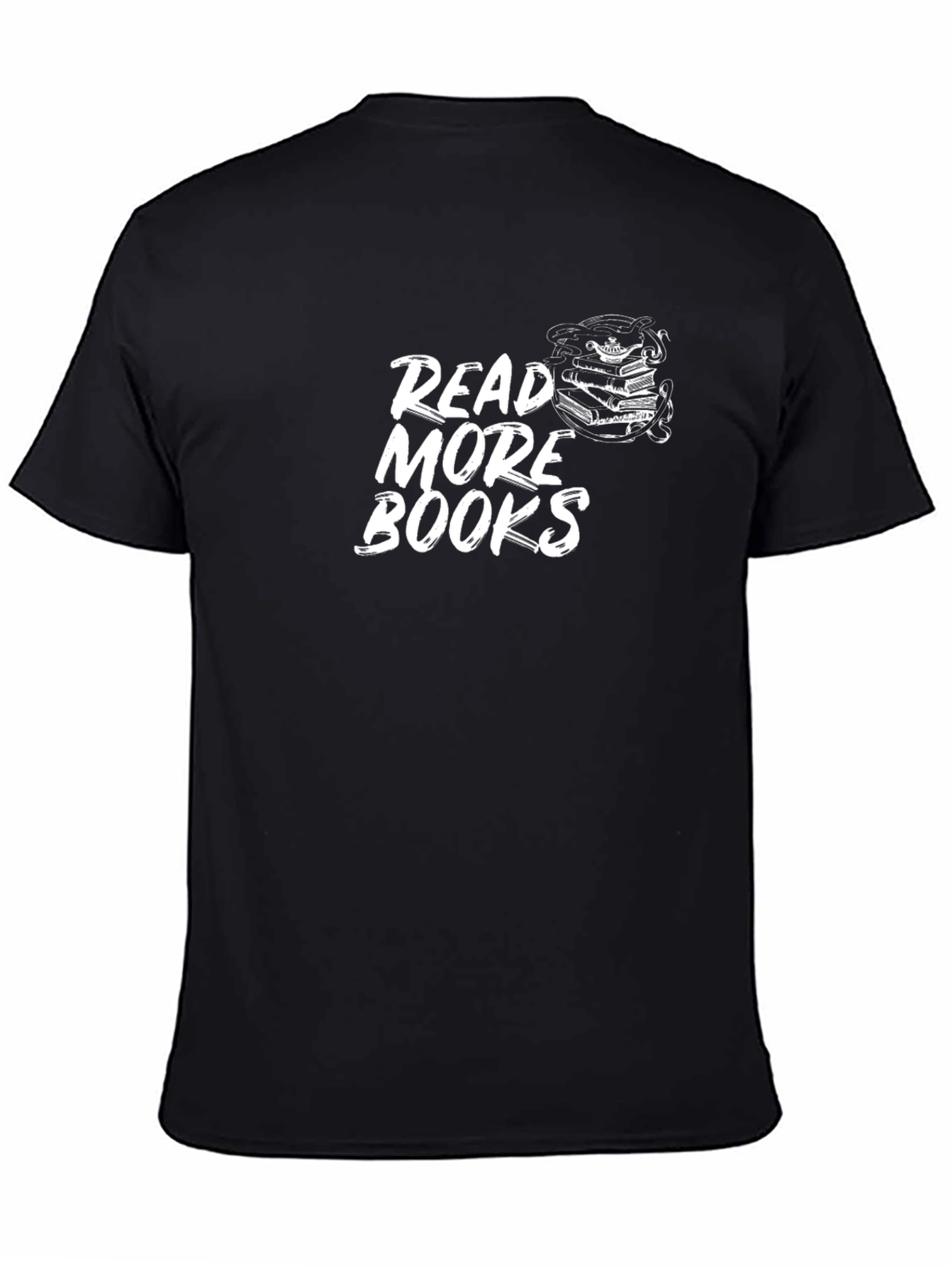 Read More Books Graphic Black T-Shirt