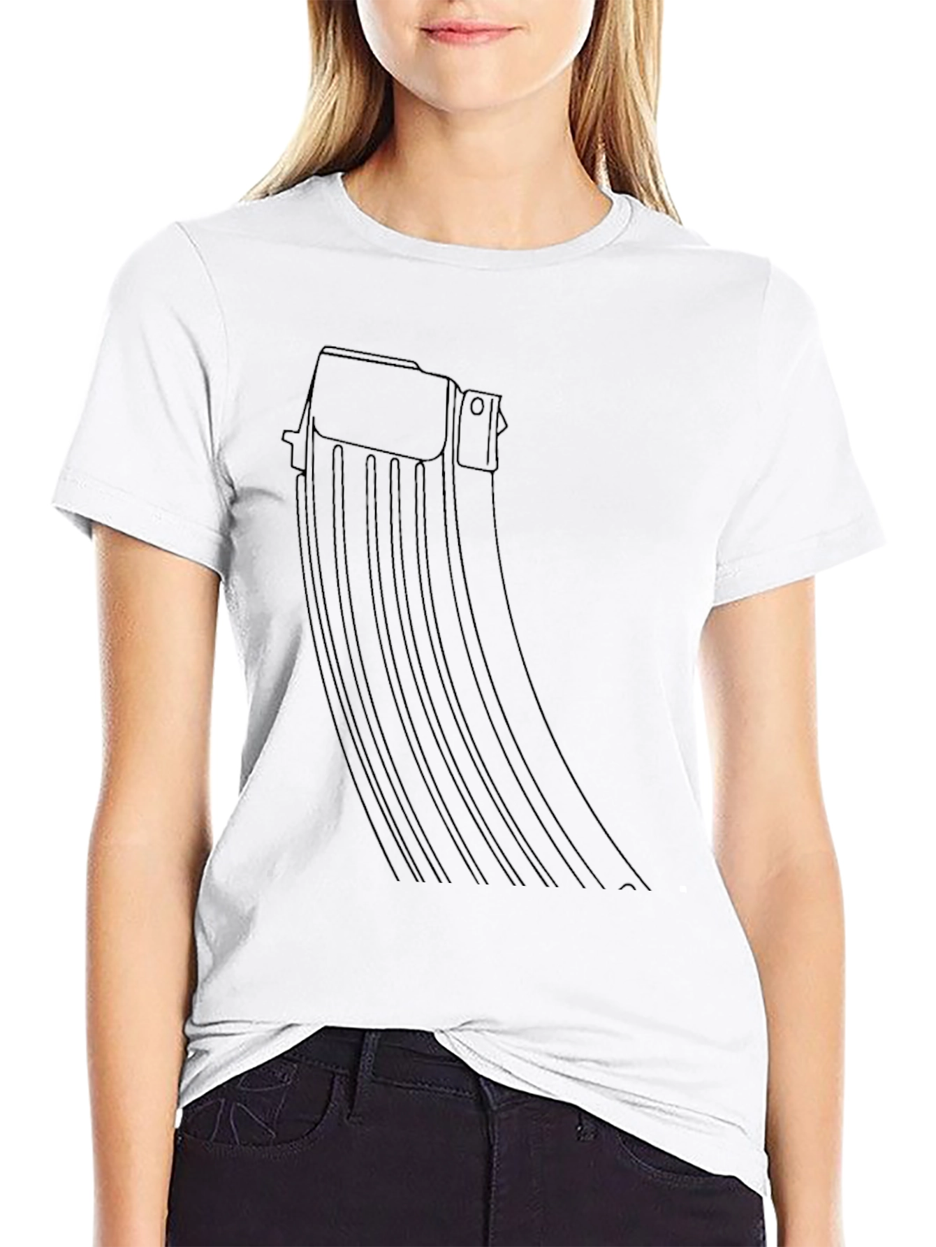 Black AK-47 Magazine Graphic Tee - Tactical Style
