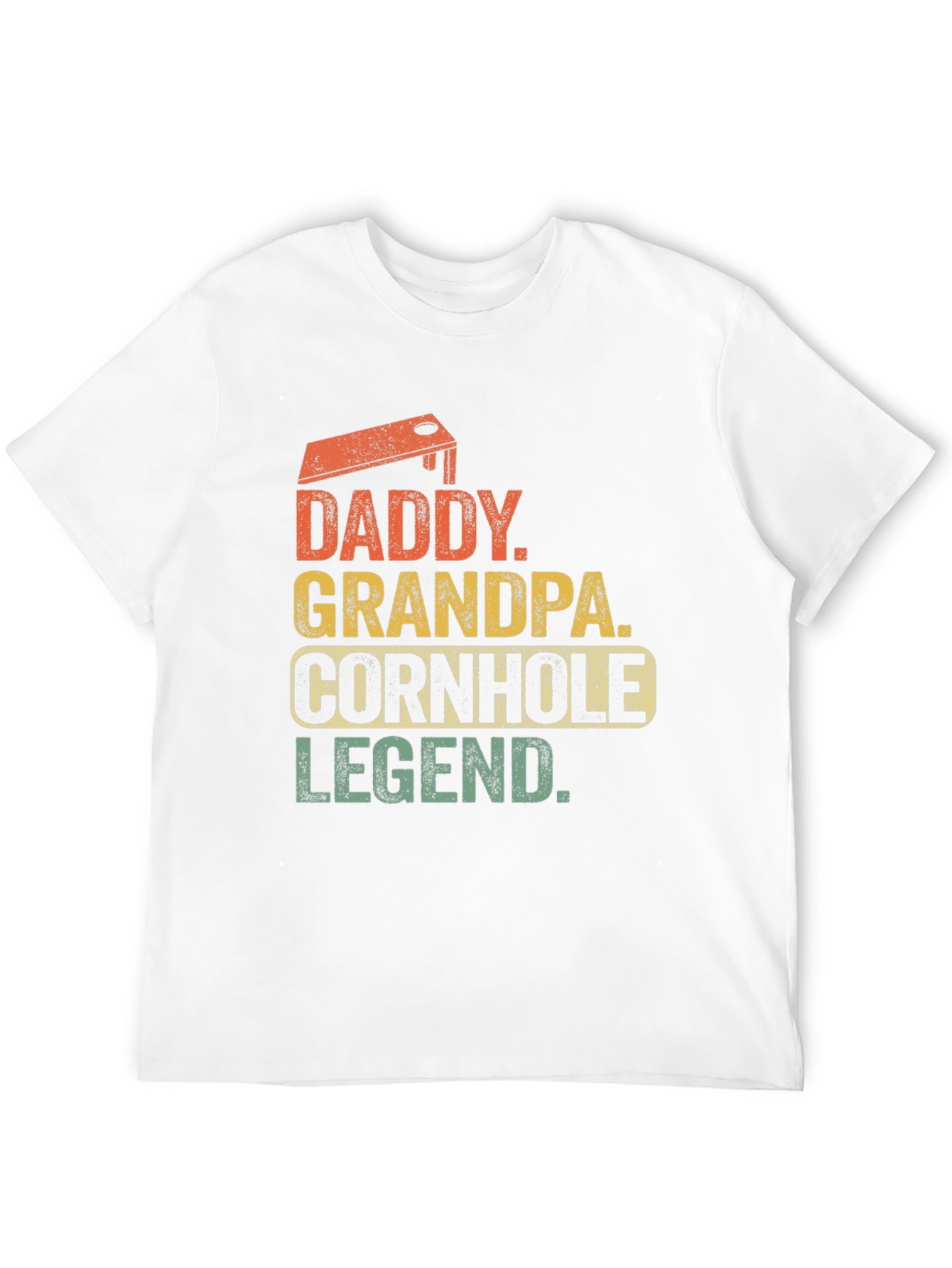 Daddy Grandpa Cornhole Legend T-Shirt