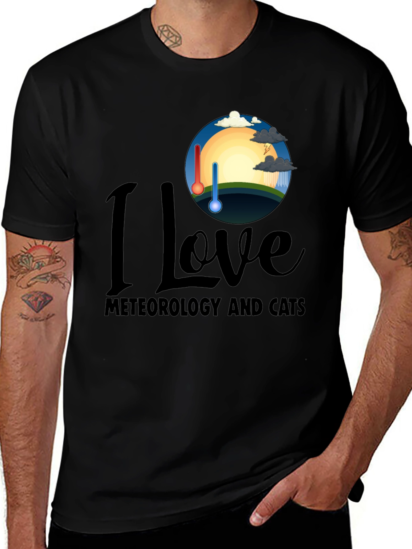 I Love Meteorology T-Shirt
