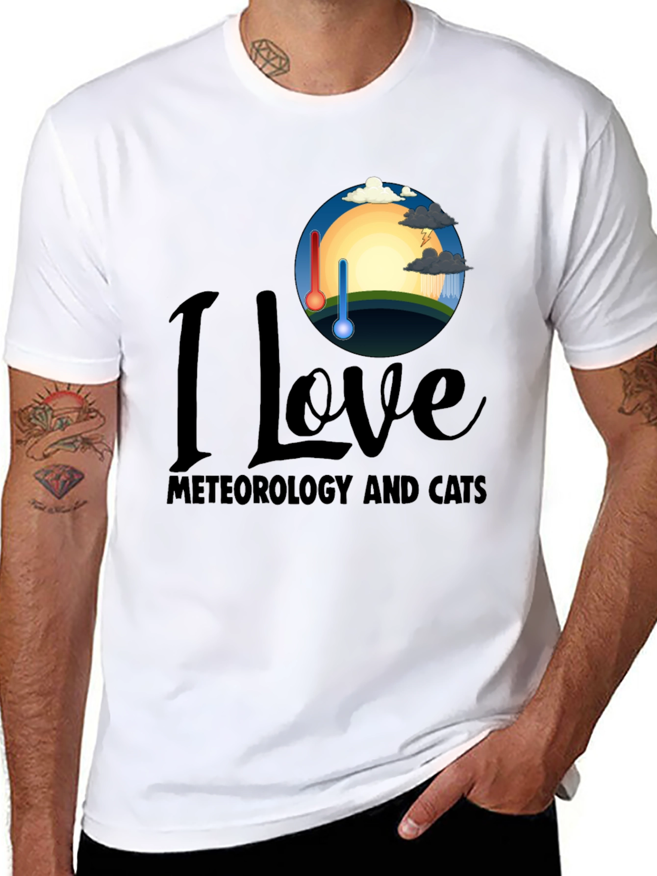 I Love Meteorology T-Shirt