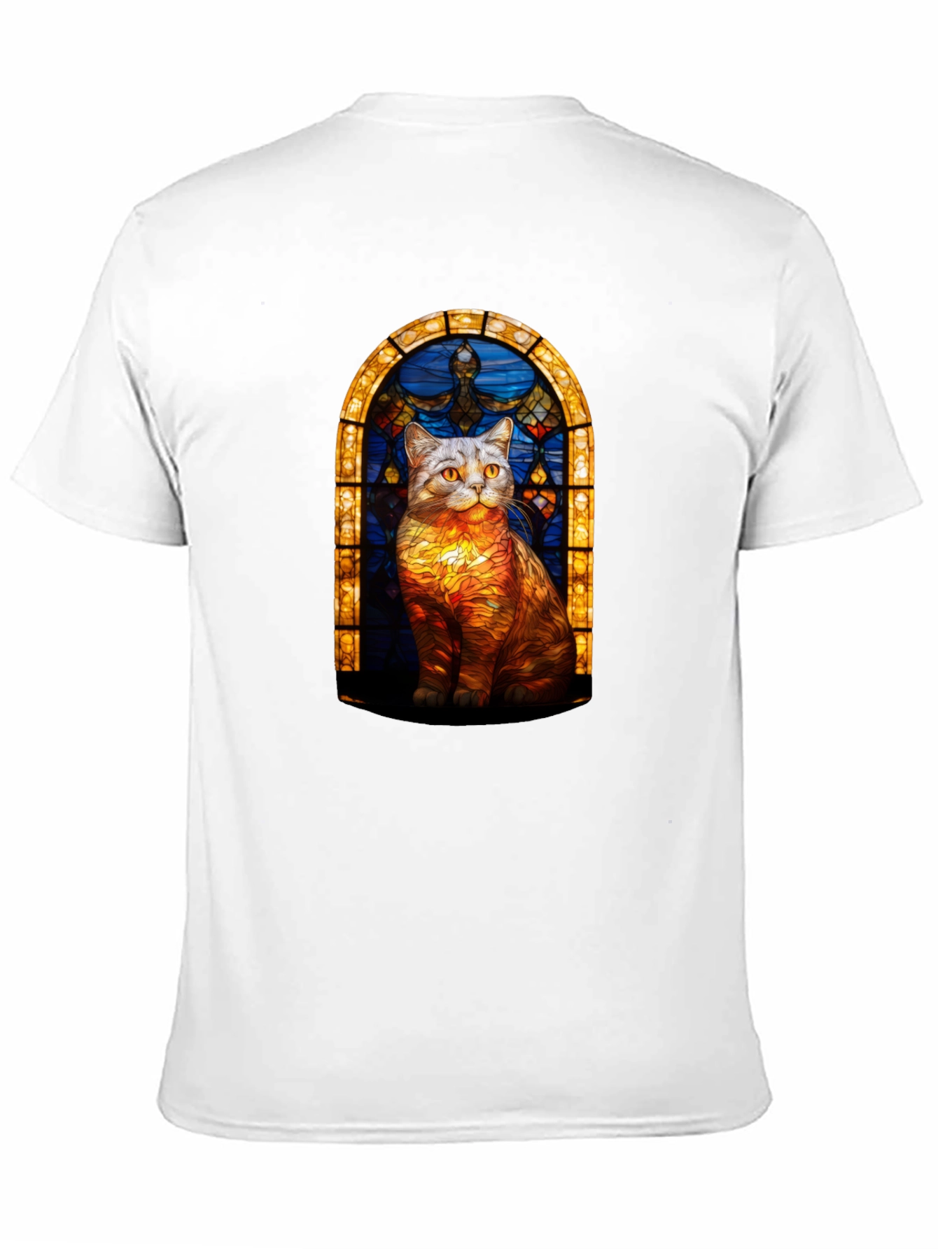 Stained Glass Cat T-Shirt