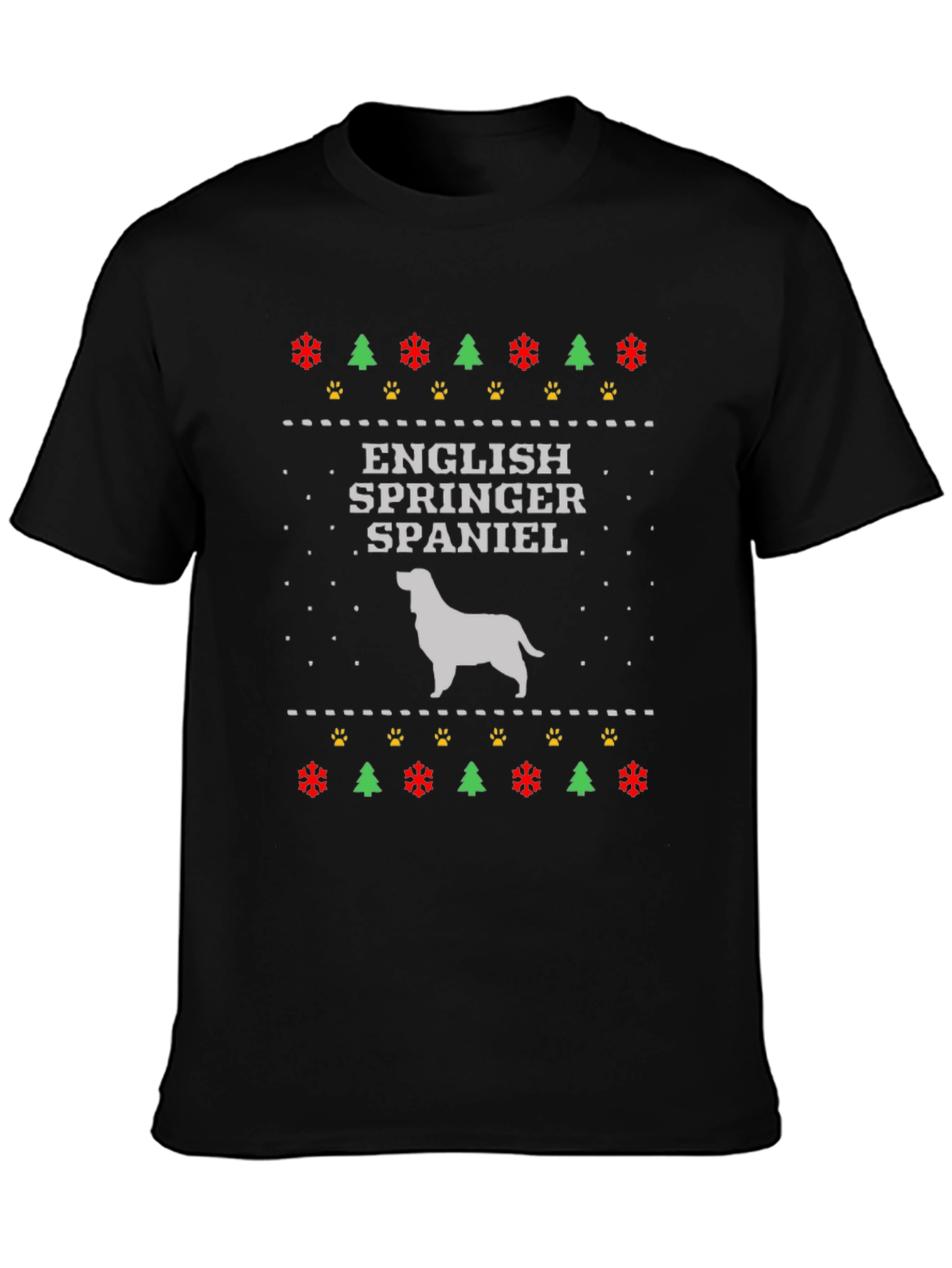 English Springer Spaniel Christmas T-Shirt
