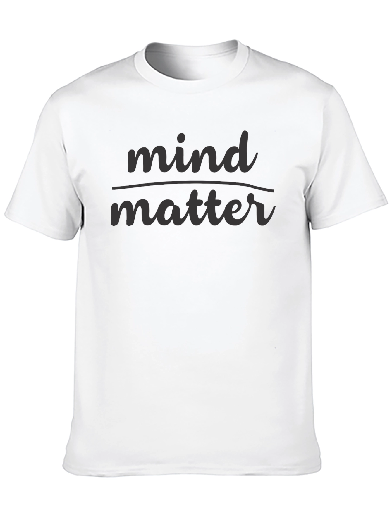 Mind Over Matter Graphic Tee - Unisex Cotton T-Shirt