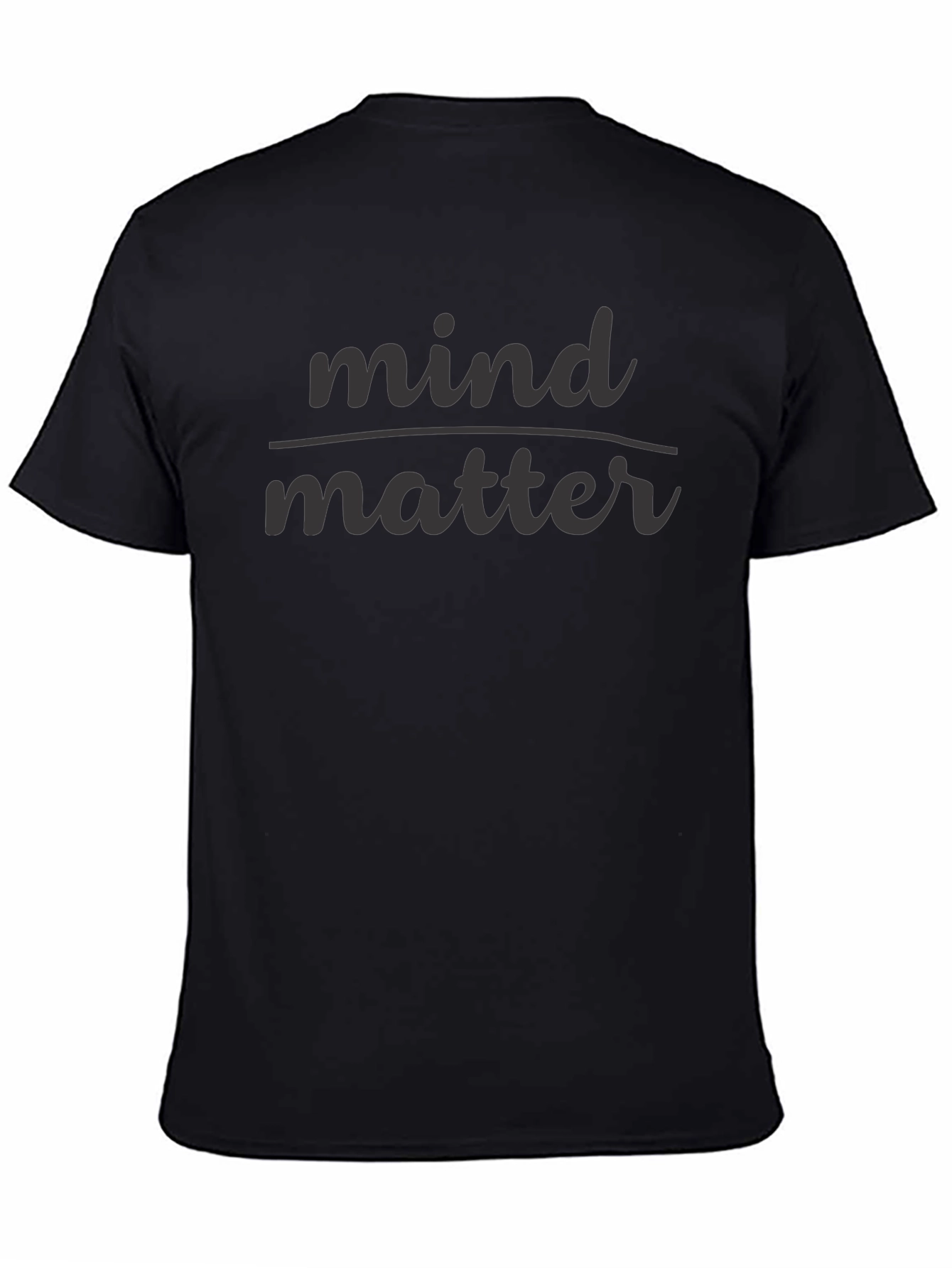 Mind Over Matter Graphic Tee - Unisex Cotton T-Shirt