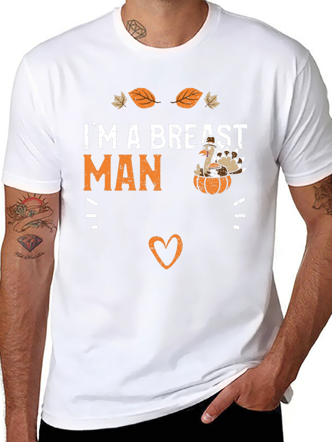 Im a Breast Man Thanksgiving T-Shirt